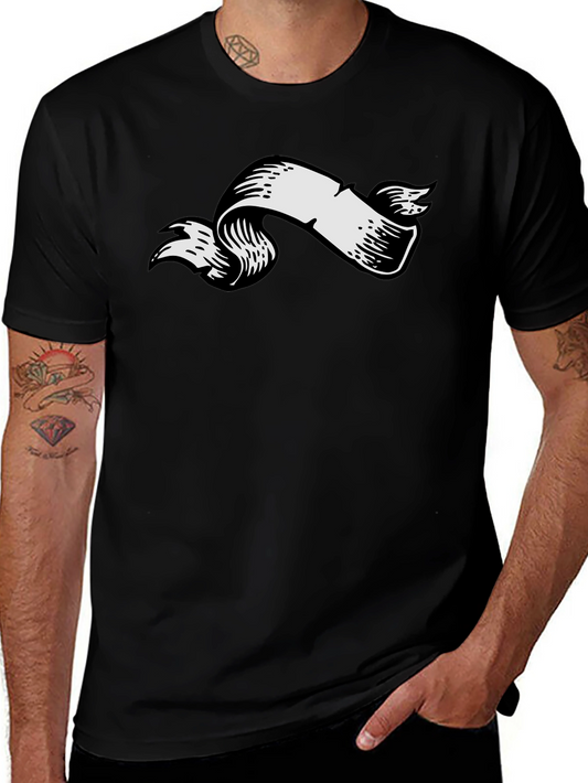 Vintage Banner Graphic Tee - Classic Design
