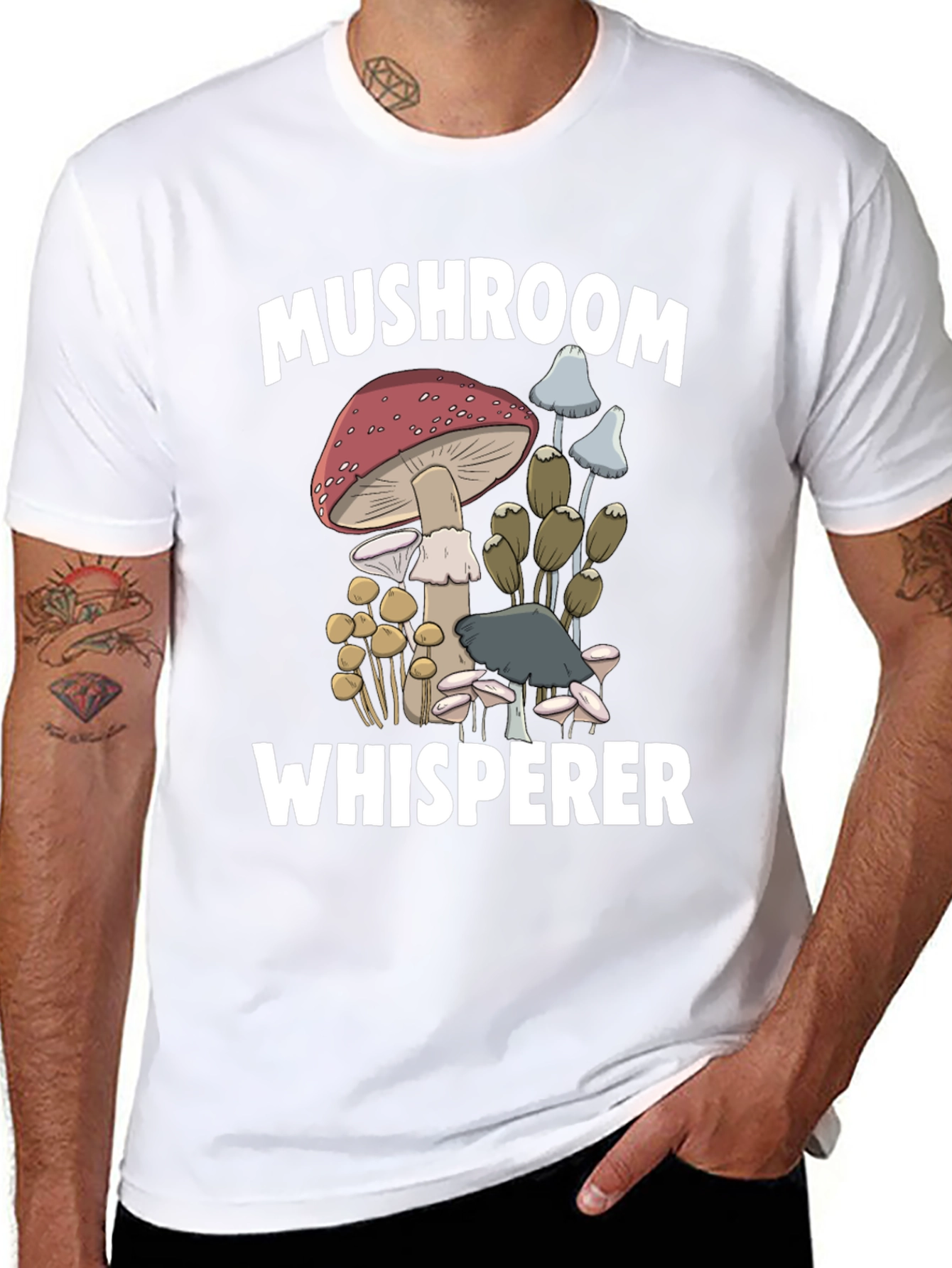 Mushroom Whisperer Graphic T-Shirt
