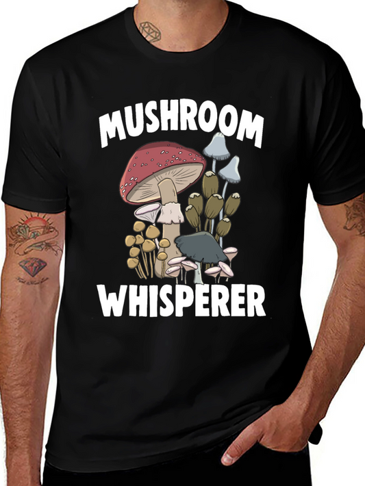 Mushroom Whisperer Graphic T-Shirt