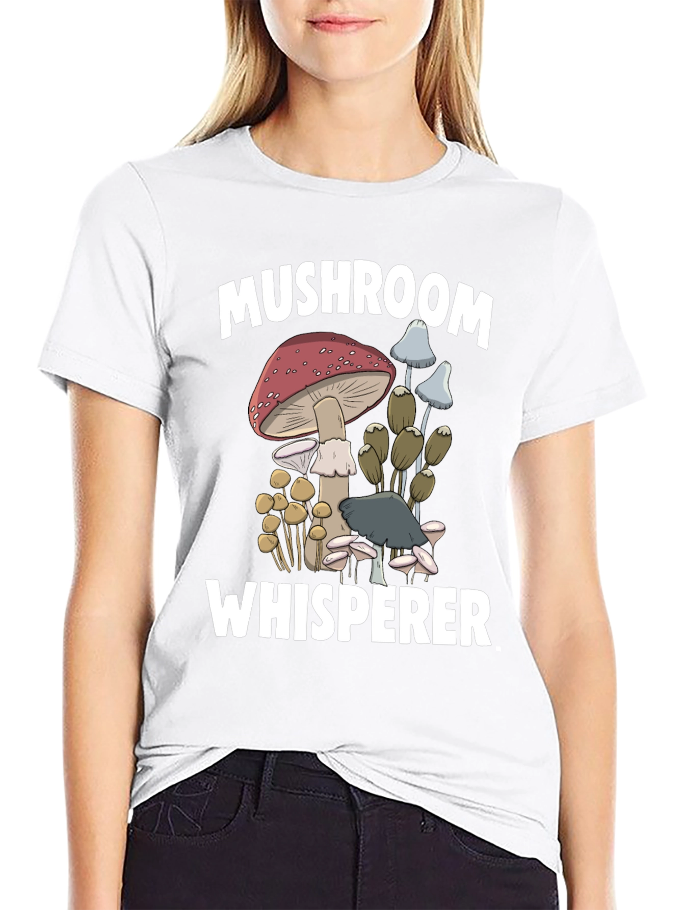 Mushroom Whisperer Graphic T-Shirt