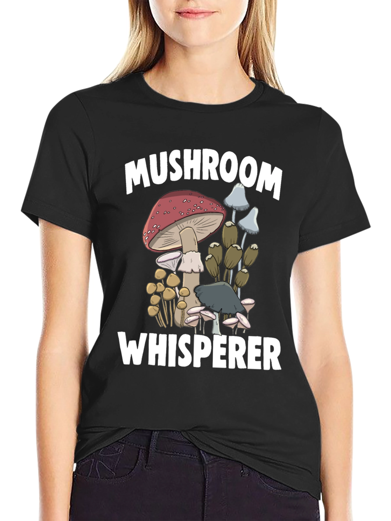 Mushroom Whisperer Graphic T-Shirt
