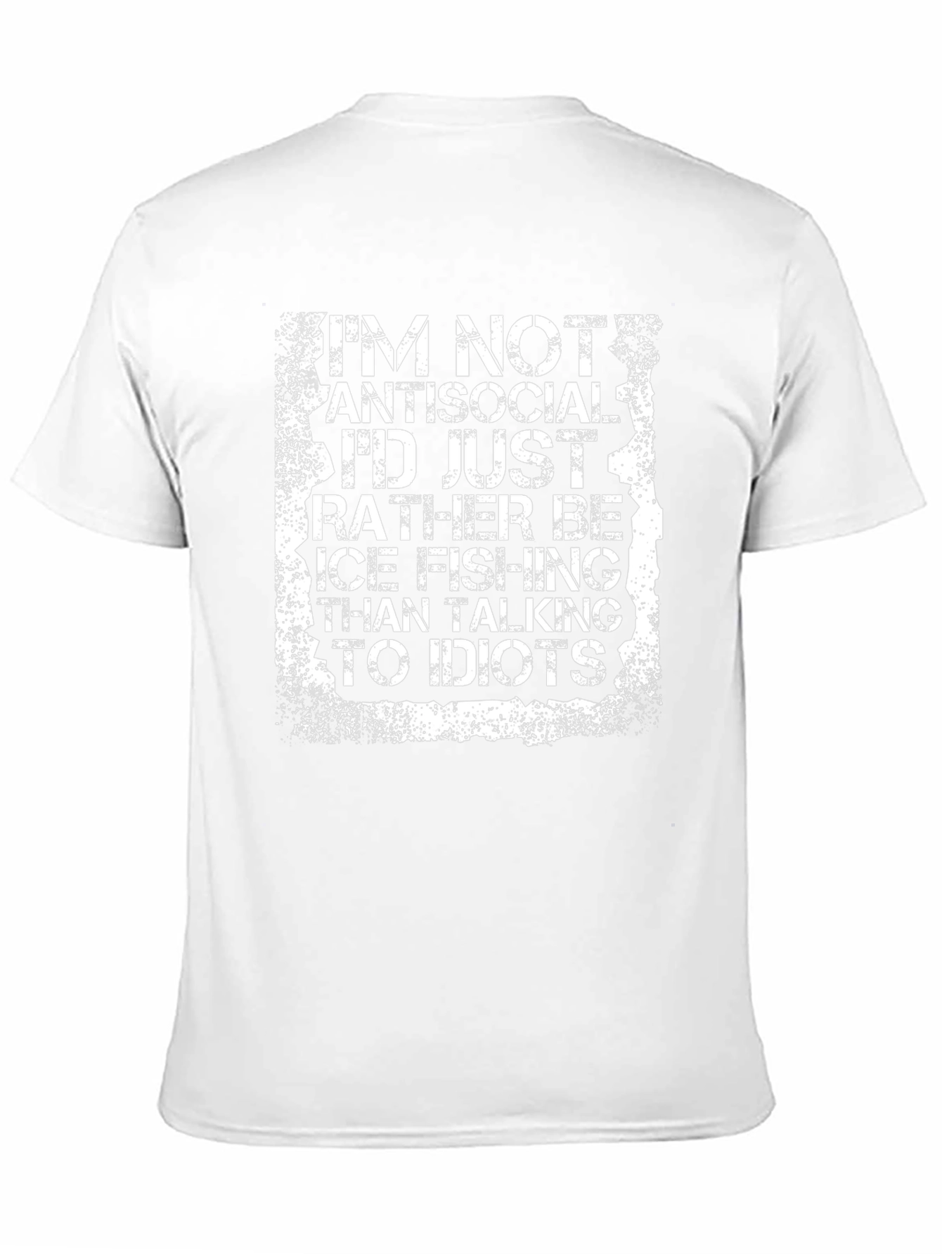 Im Not Antisocial Ice Fishing T-Shirt