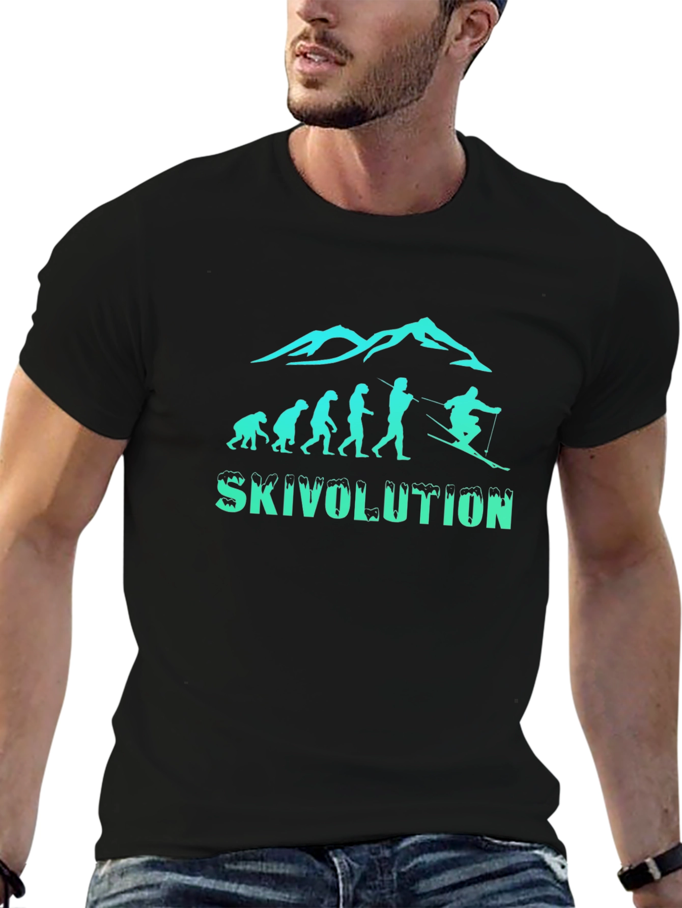 Ski Evolution T-Shirt - Skivolution Tee