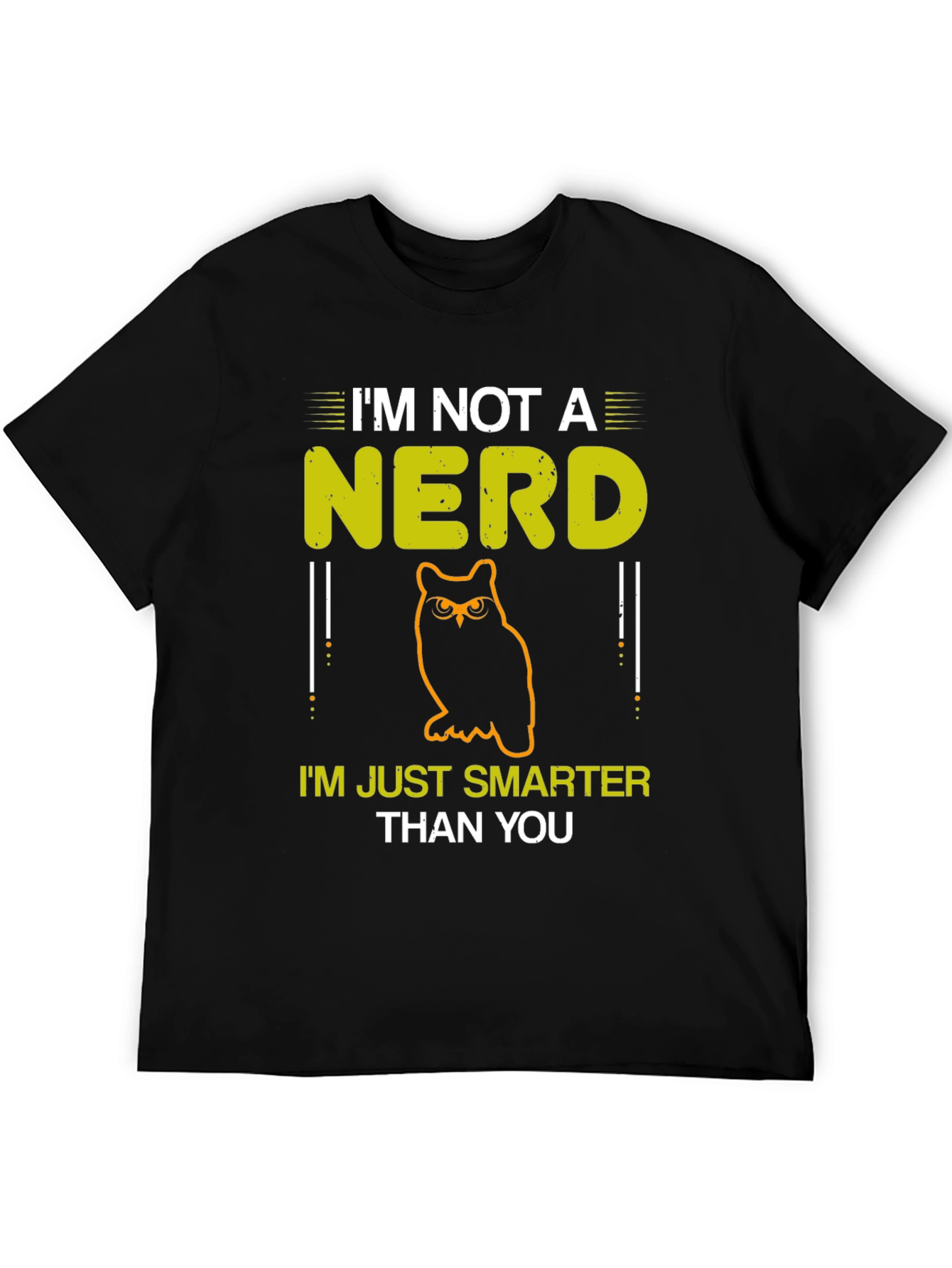 Im Not a Nerd T-Shirt - Owl Design