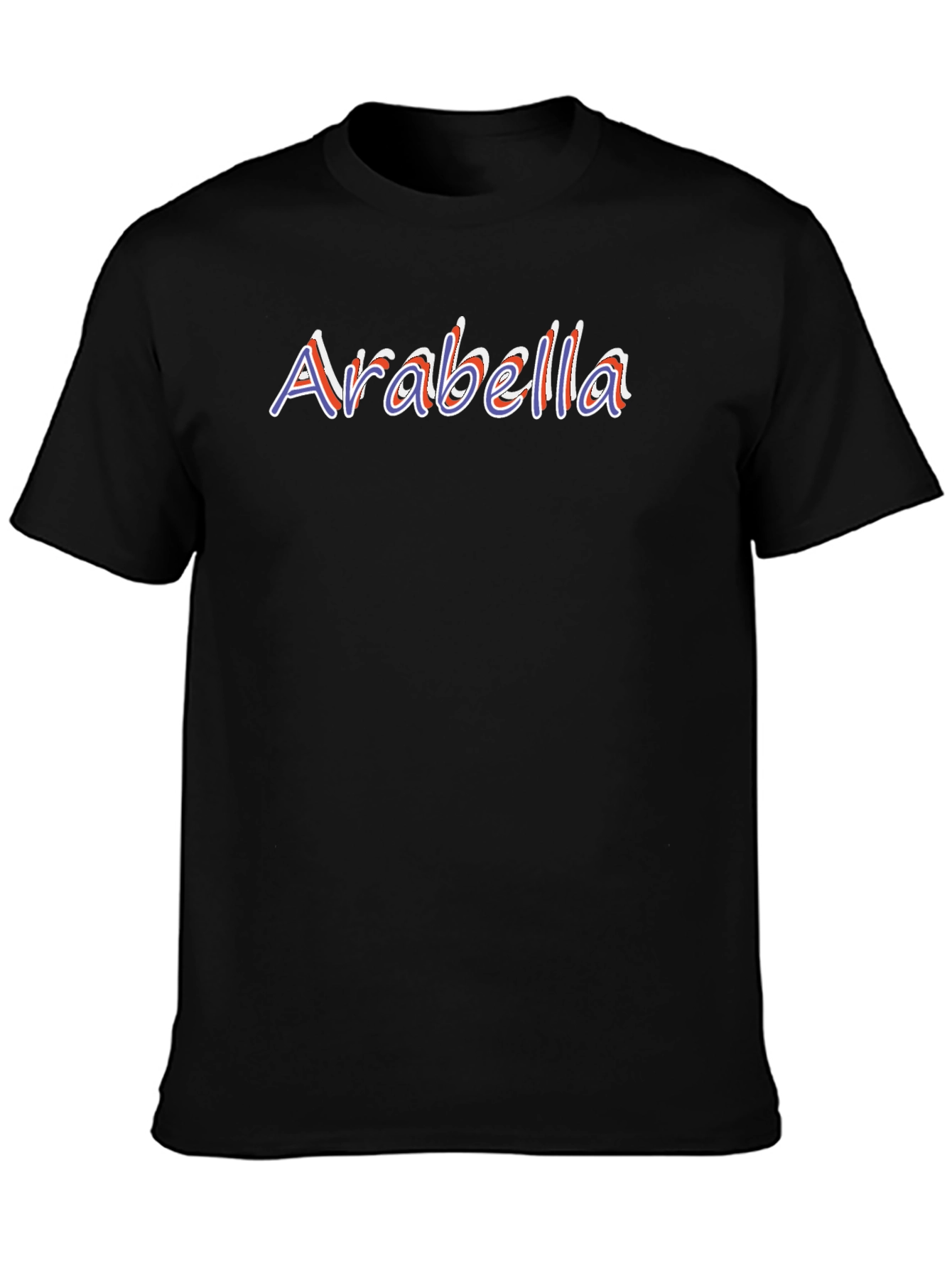 Arabella Graphic Tee - Stylish Custom Name Shirt