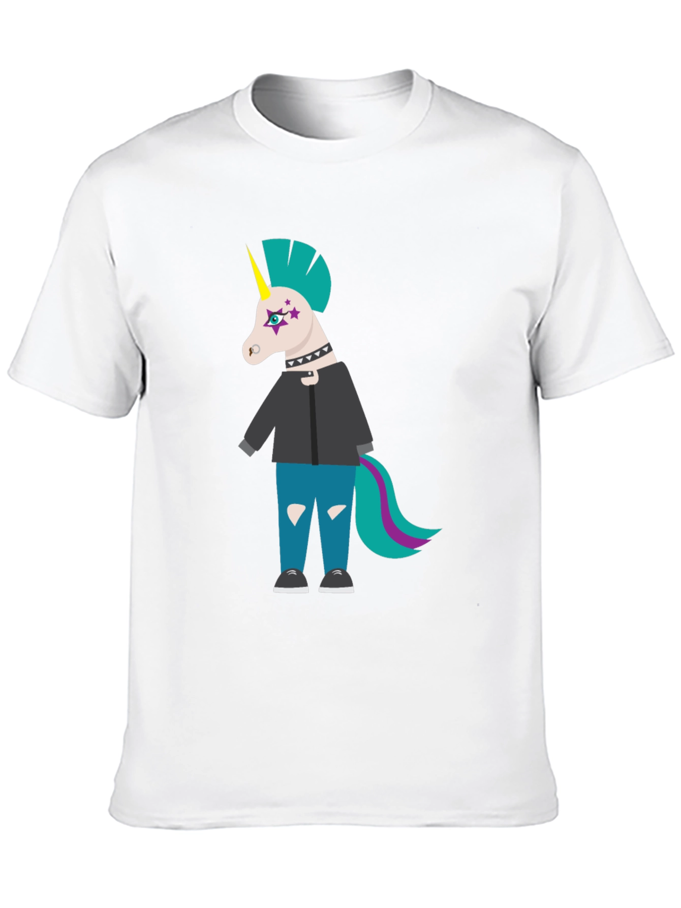 Unicorn Punk T-Shirt - Graphic Tee