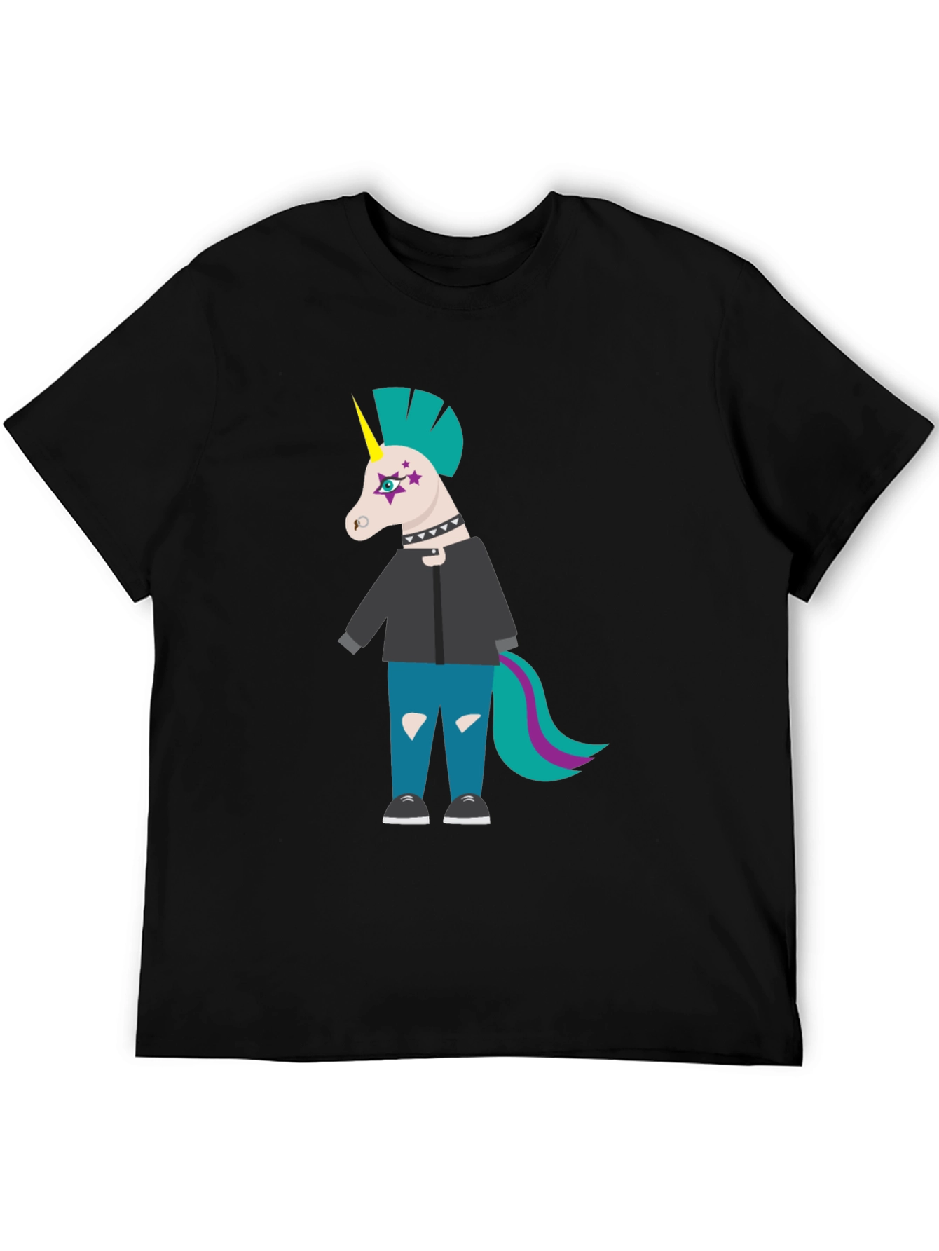 Unicorn Punk T-Shirt - Graphic Tee