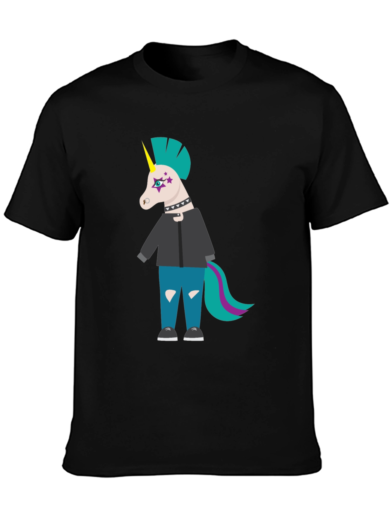 Unicorn Punk T-Shirt - Graphic Tee