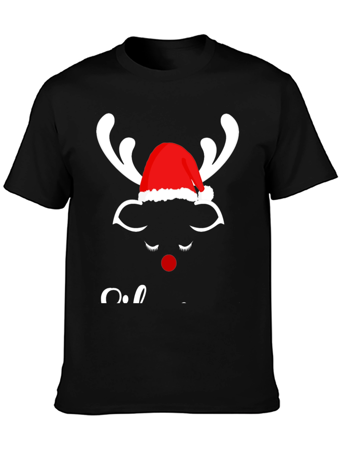 Festive Reindeer Graphic Tee