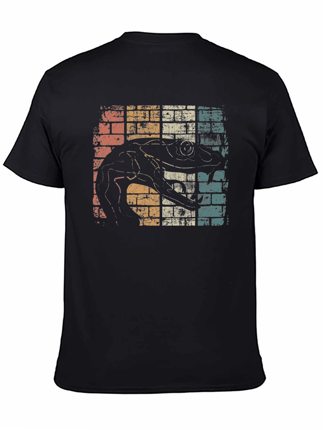 Retro Gecko T-Shirt - Unique Reptile Design