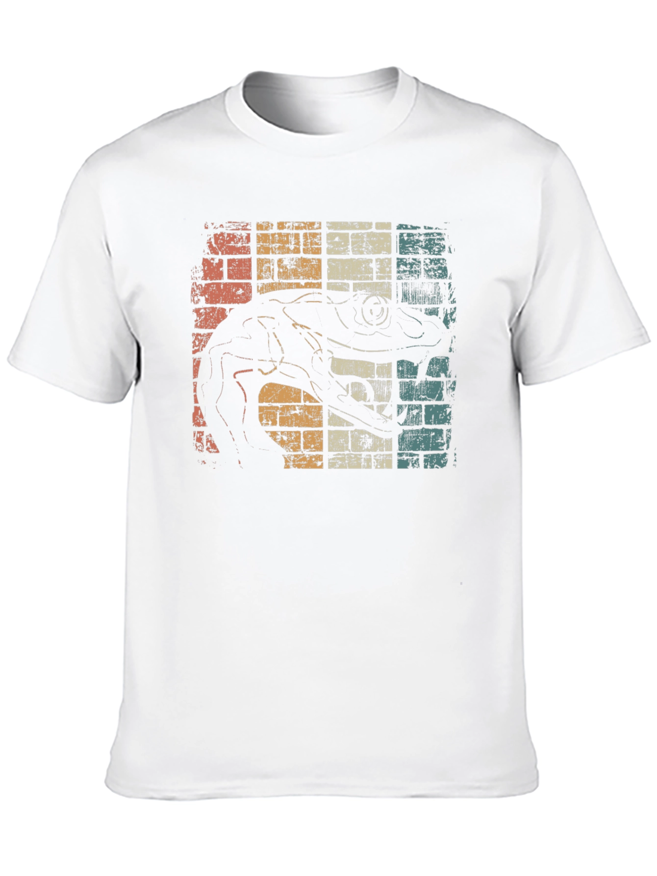 Retro Gecko T-Shirt - Unique Reptile Design