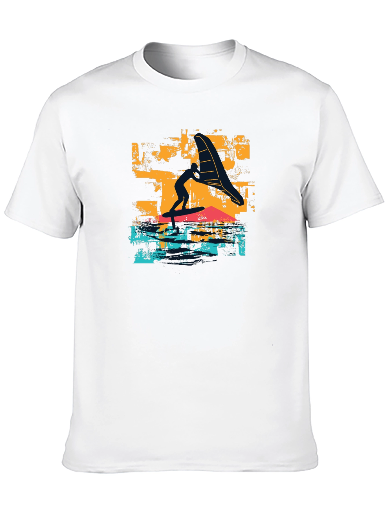 Surfer Graphic T-Shirt - Black