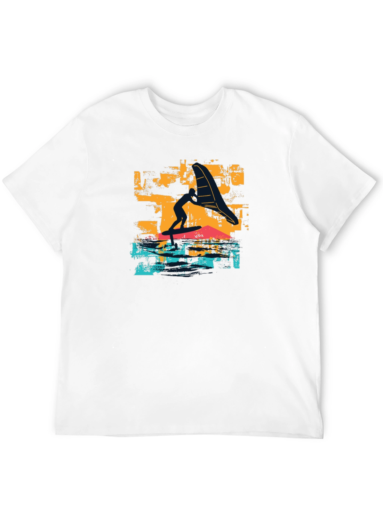 Surfer Graphic T-Shirt - Black