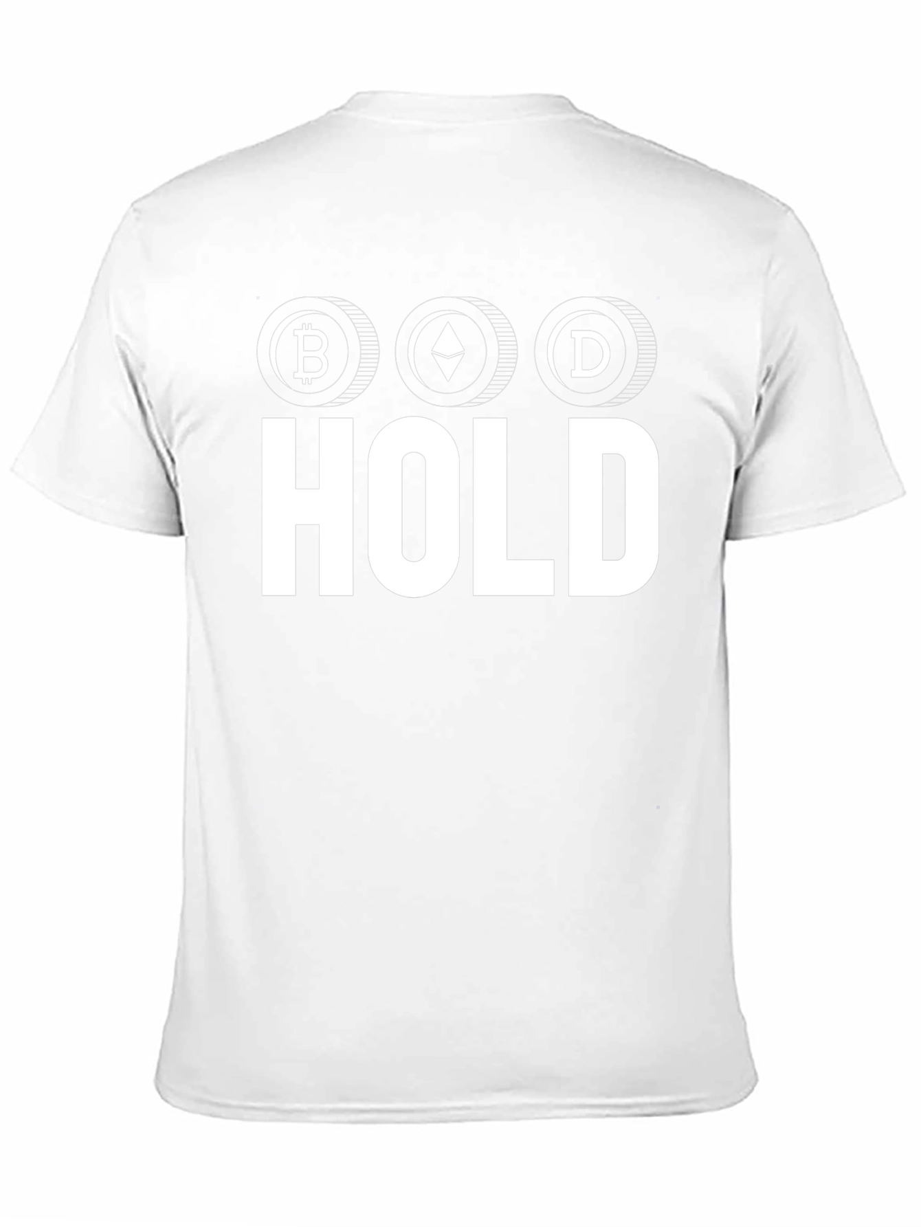 Crypto HODL T-Shirt - Bitcoin Ethereum Doge