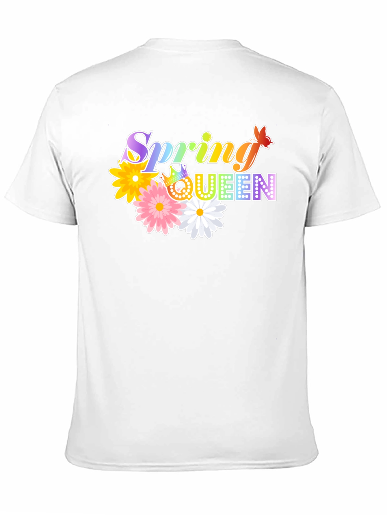 Spring Queen Graphic Tee - Floral & Fun