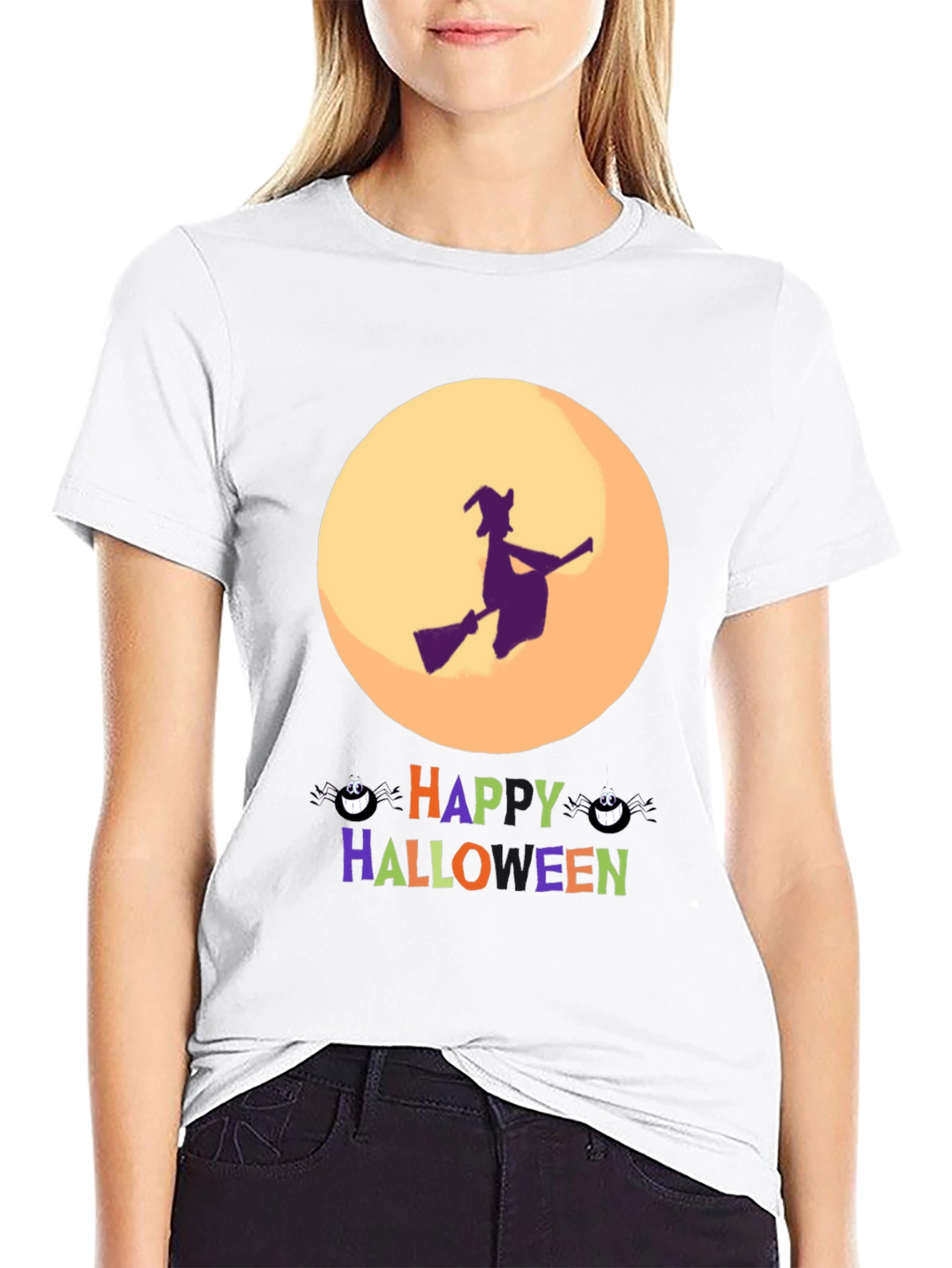 Halloween Witch T-Shirt - Spooky Season Apparel
