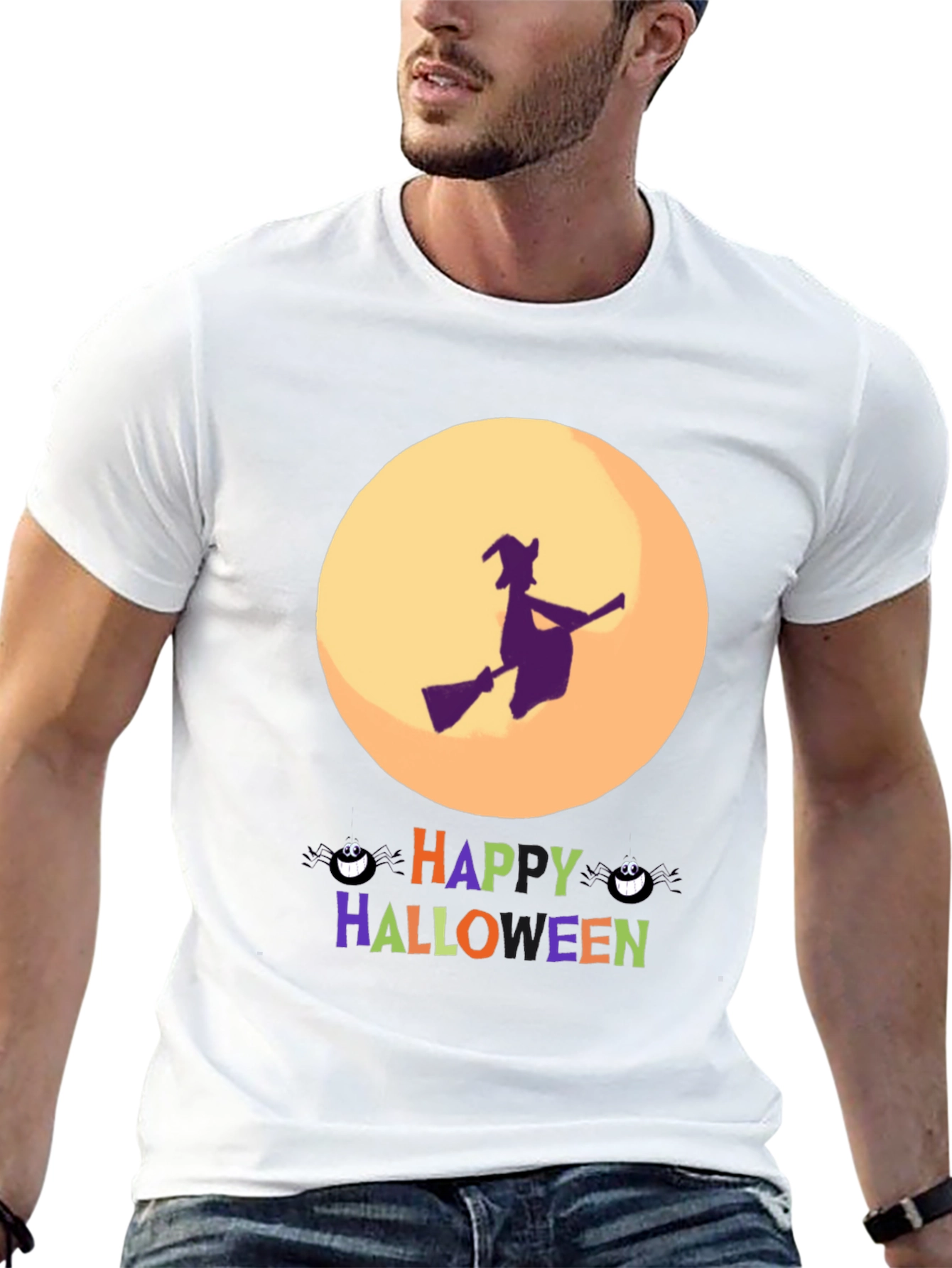 Halloween Witch T-Shirt - Spooky Season Apparel