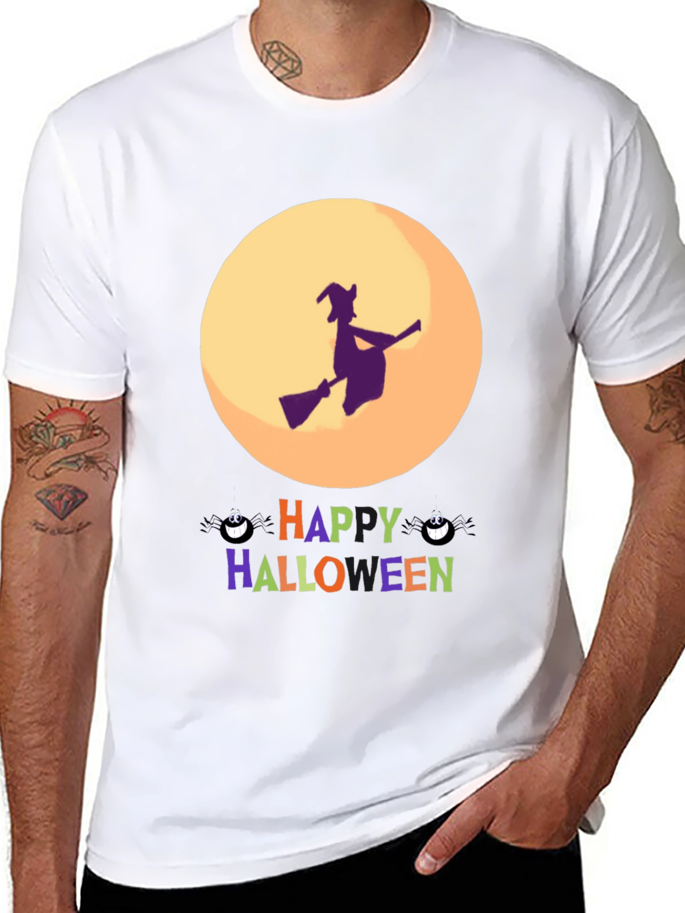 Halloween Witch T-Shirt - Spooky Season Apparel