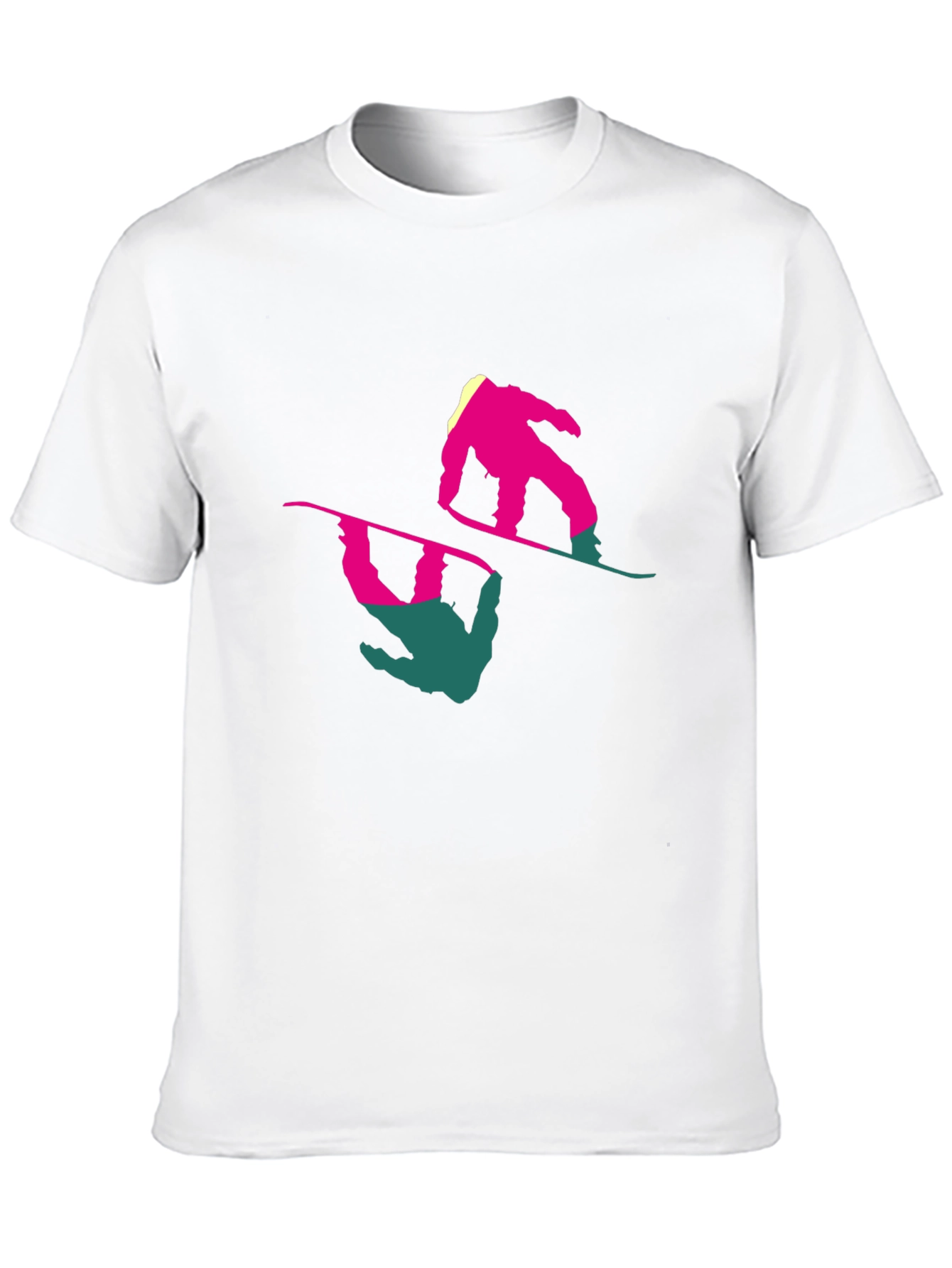 Retro Snowboarder T-Shirt - Cool Graphic Tee