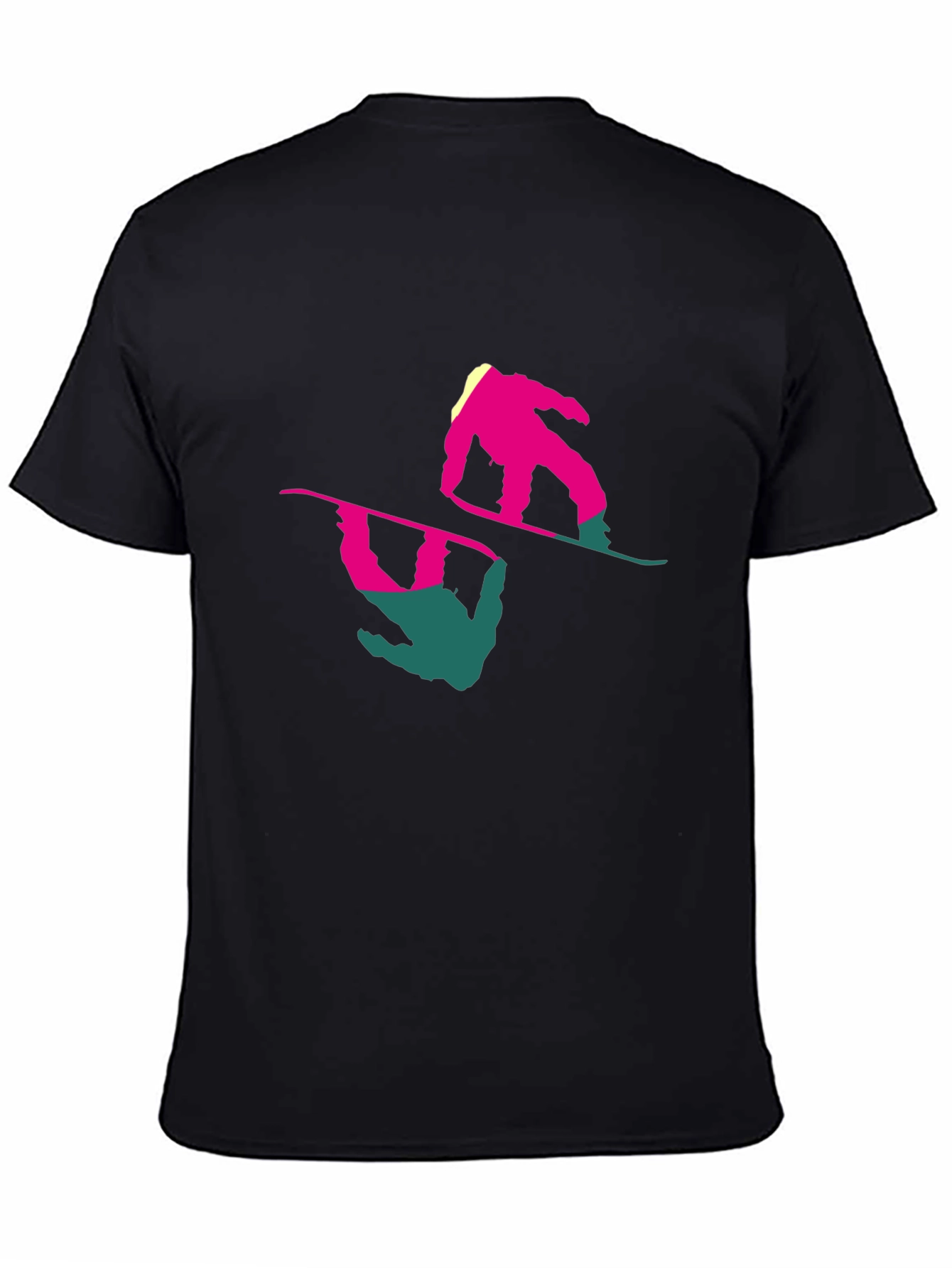 Retro Snowboarder T-Shirt - Cool Graphic Tee