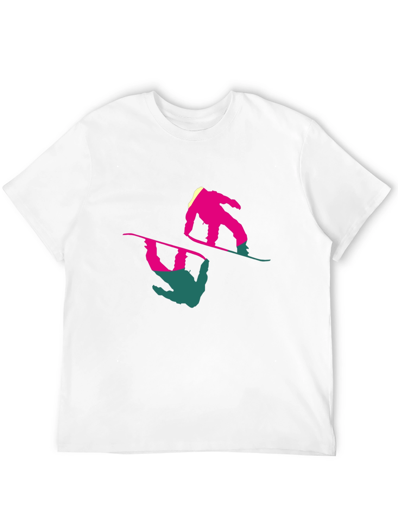 Retro Snowboarder T-Shirt - Cool Graphic Tee