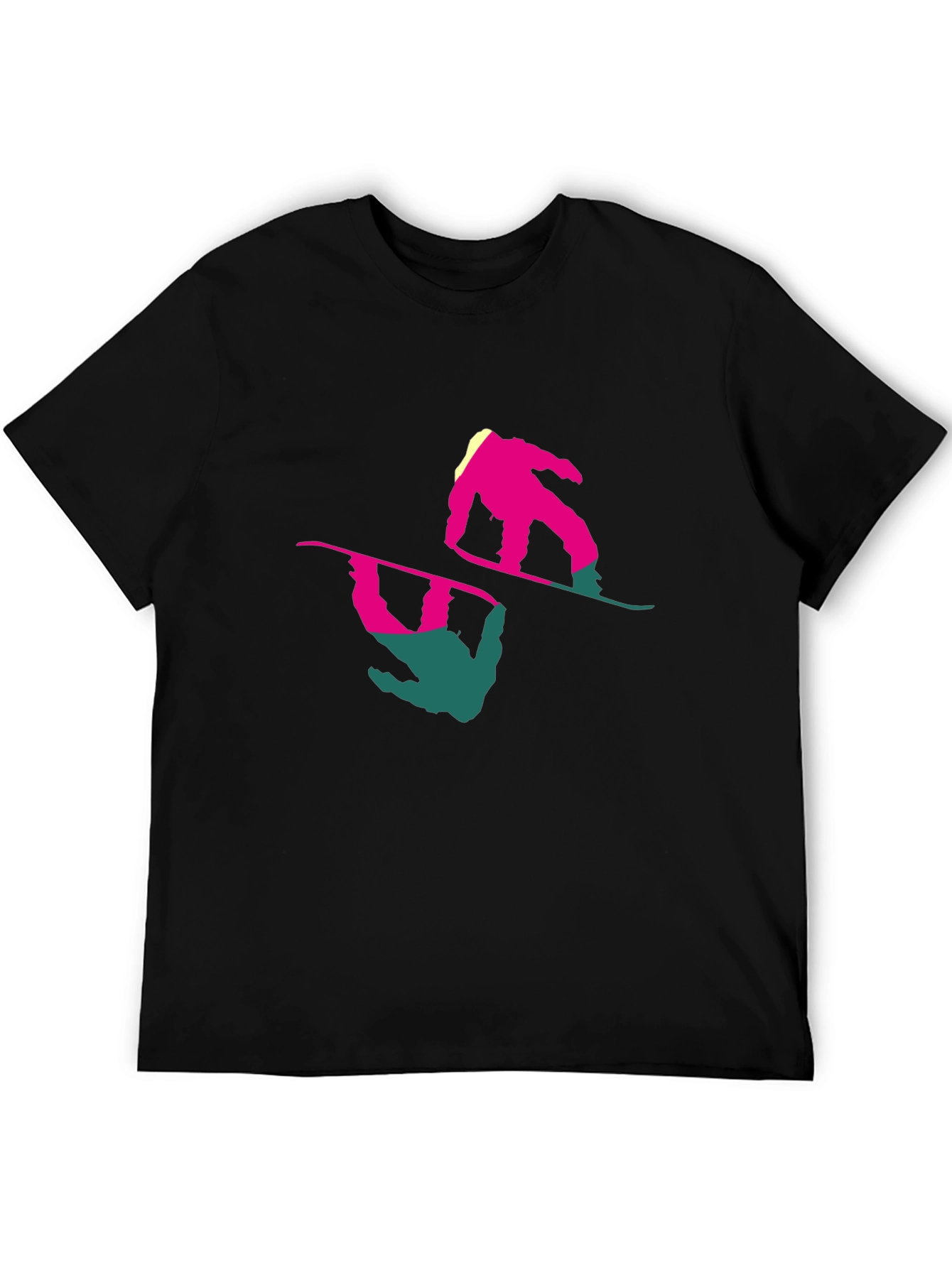 Retro Snowboarder T-Shirt - Cool Graphic Tee