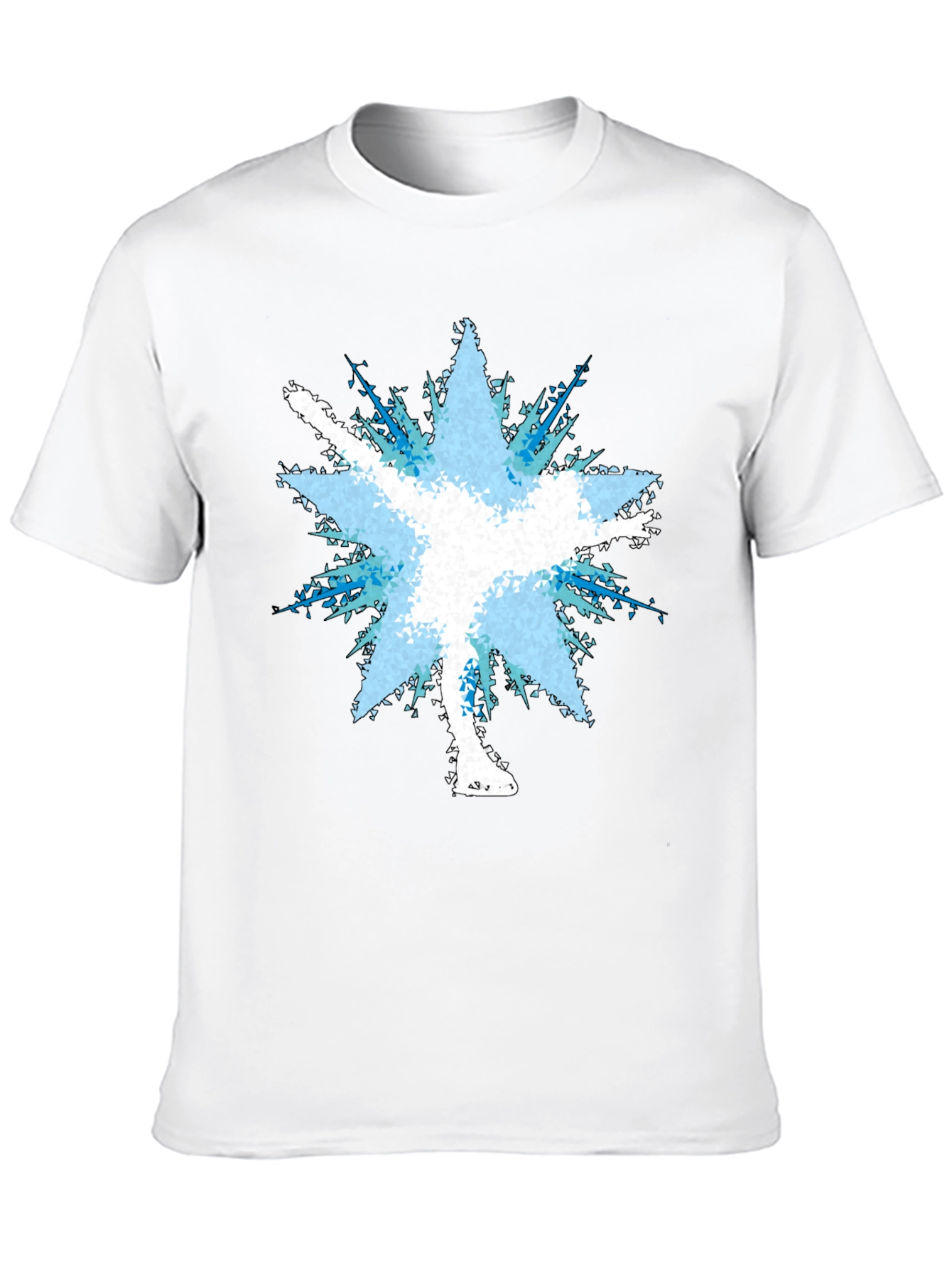 Figure Skater Burst Graphic Tee - Black