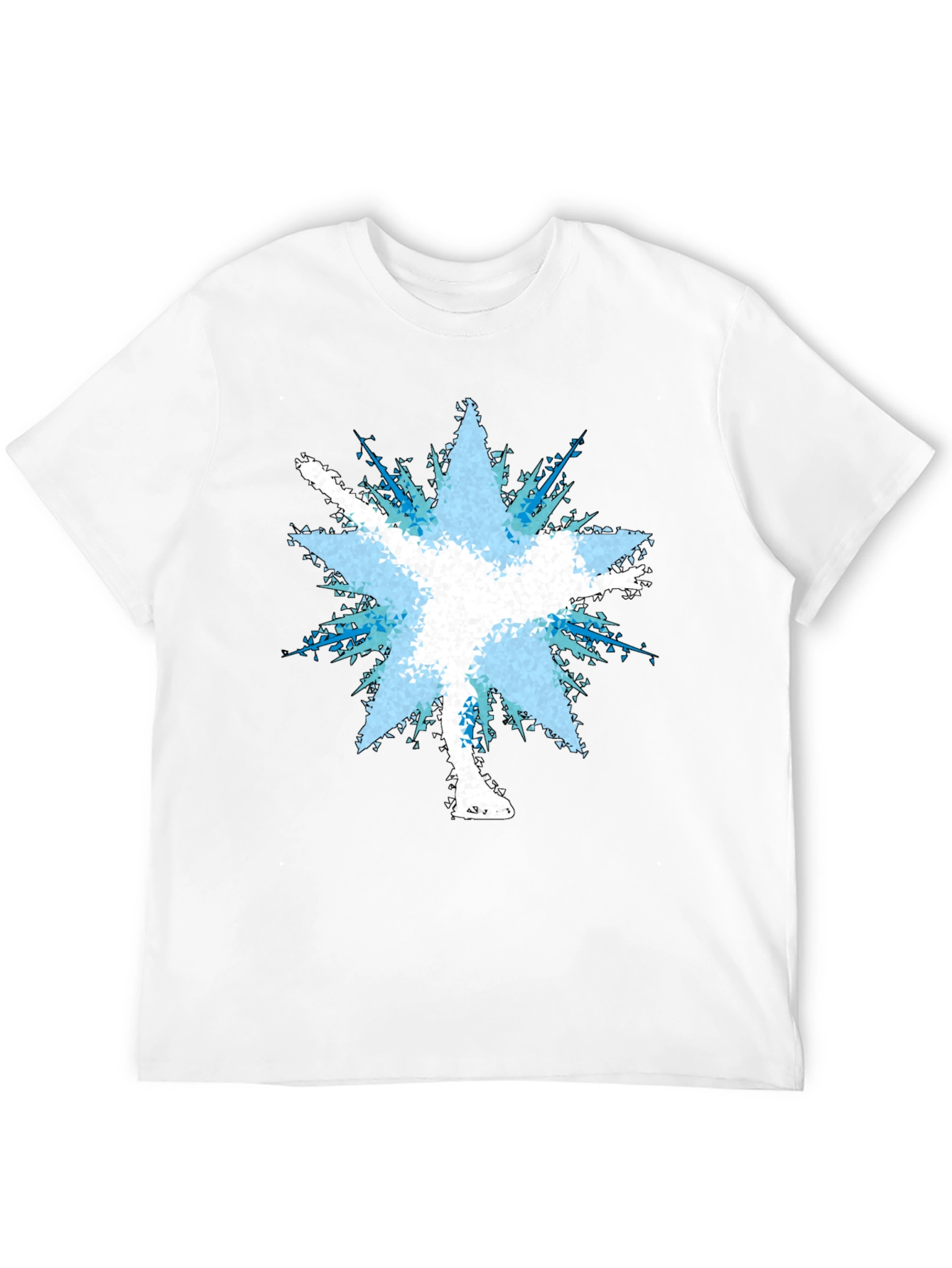 Figure Skater Burst Graphic Tee - Black