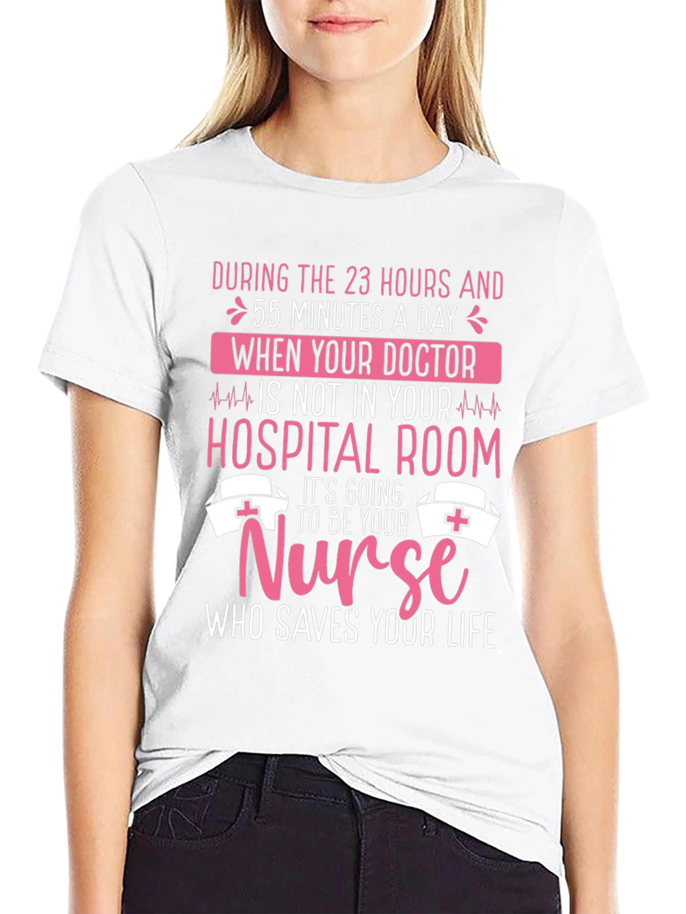 Nurse Appreciation T-Shirt: Who Saves Your Life