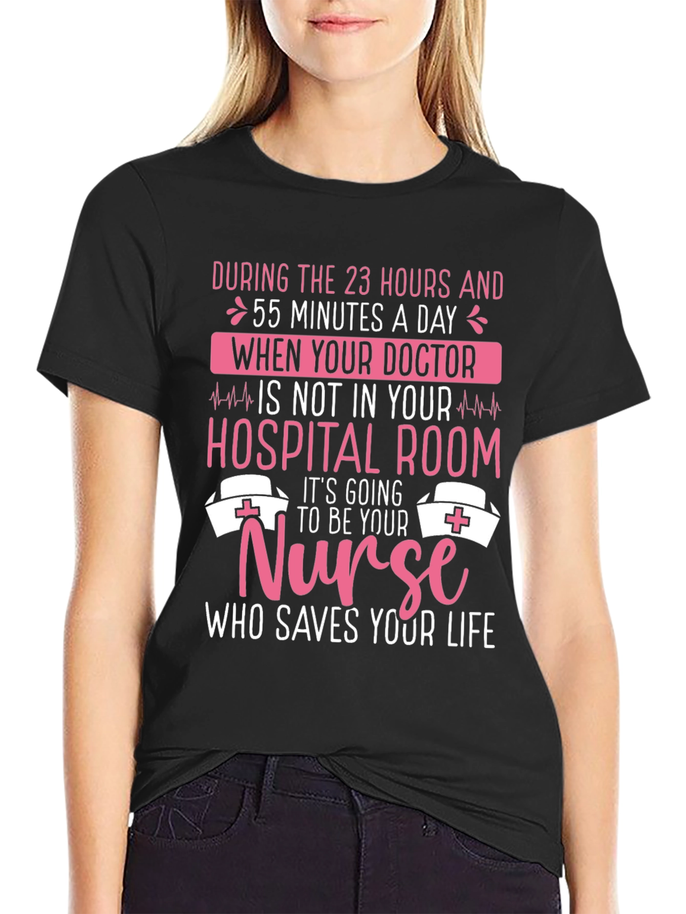 Nurse Appreciation T-Shirt: Who Saves Your Life