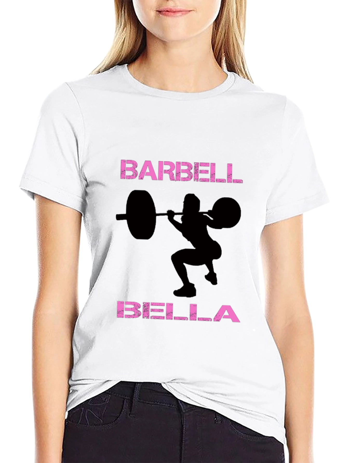 Barbell Bella Womens Weightlifting T-Shirt