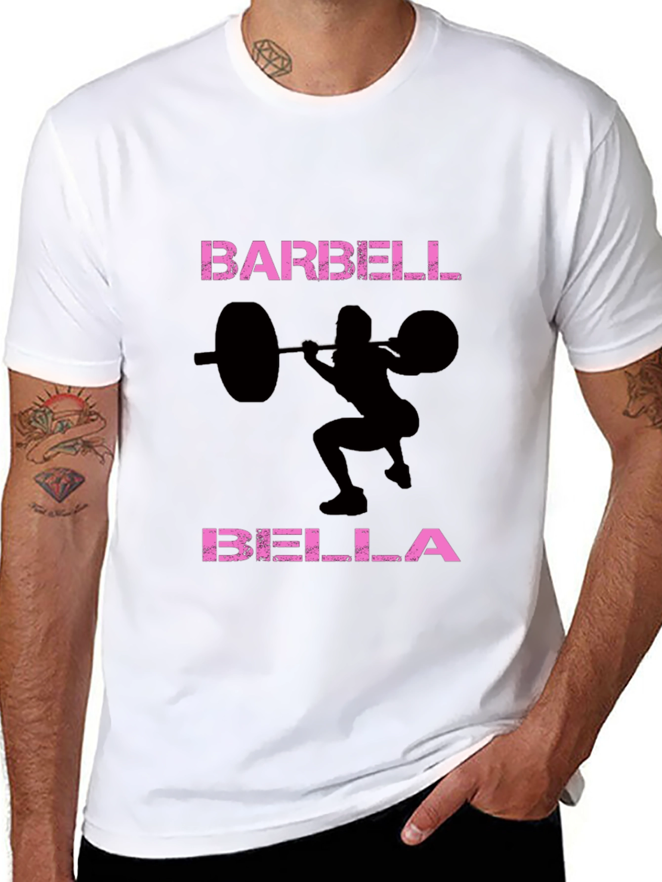 Barbell Bella Womens Weightlifting T-Shirt
