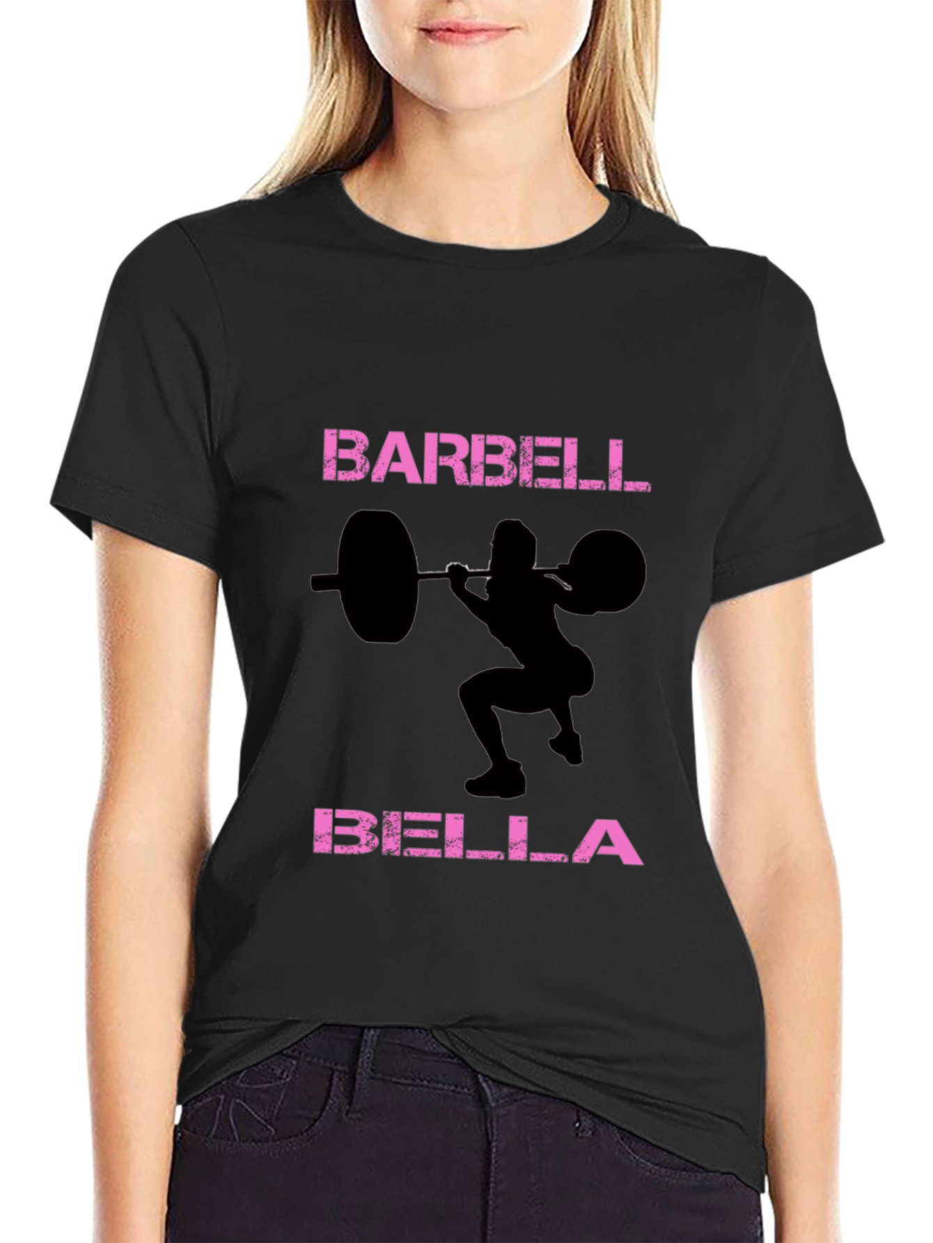 Barbell Bella Womens Weightlifting T-Shirt