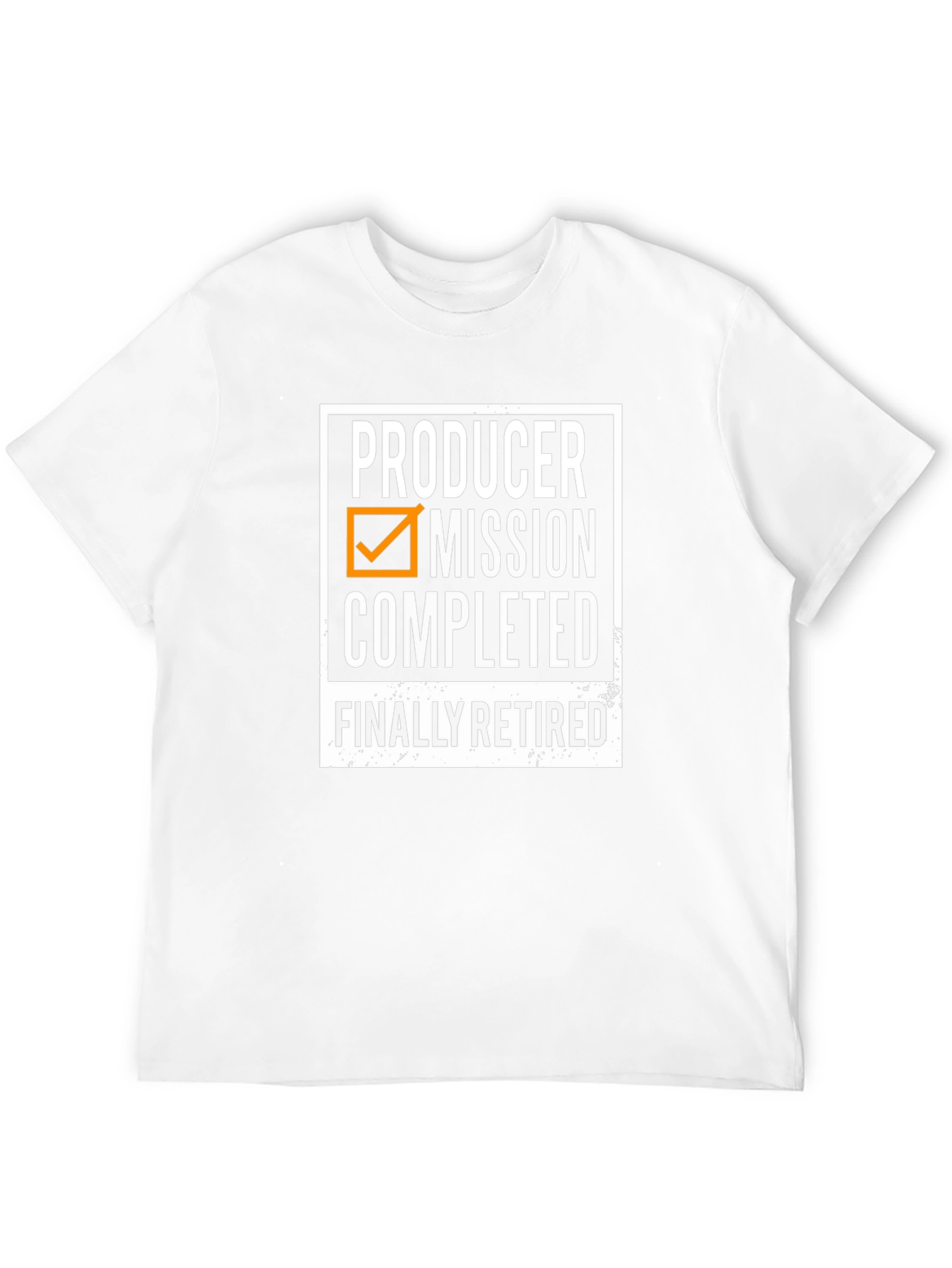 Producer Mission Completed Retired Black T-Shirt