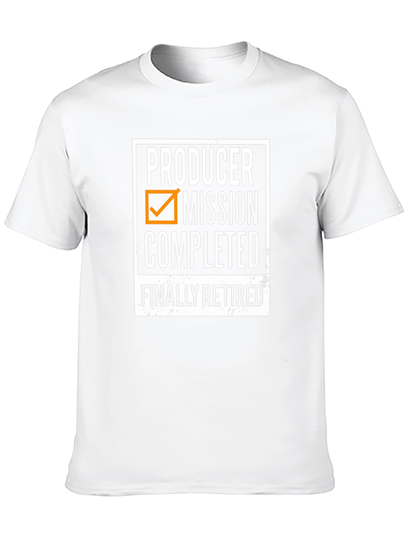 Producer Mission Completed Retired Black T-Shirt