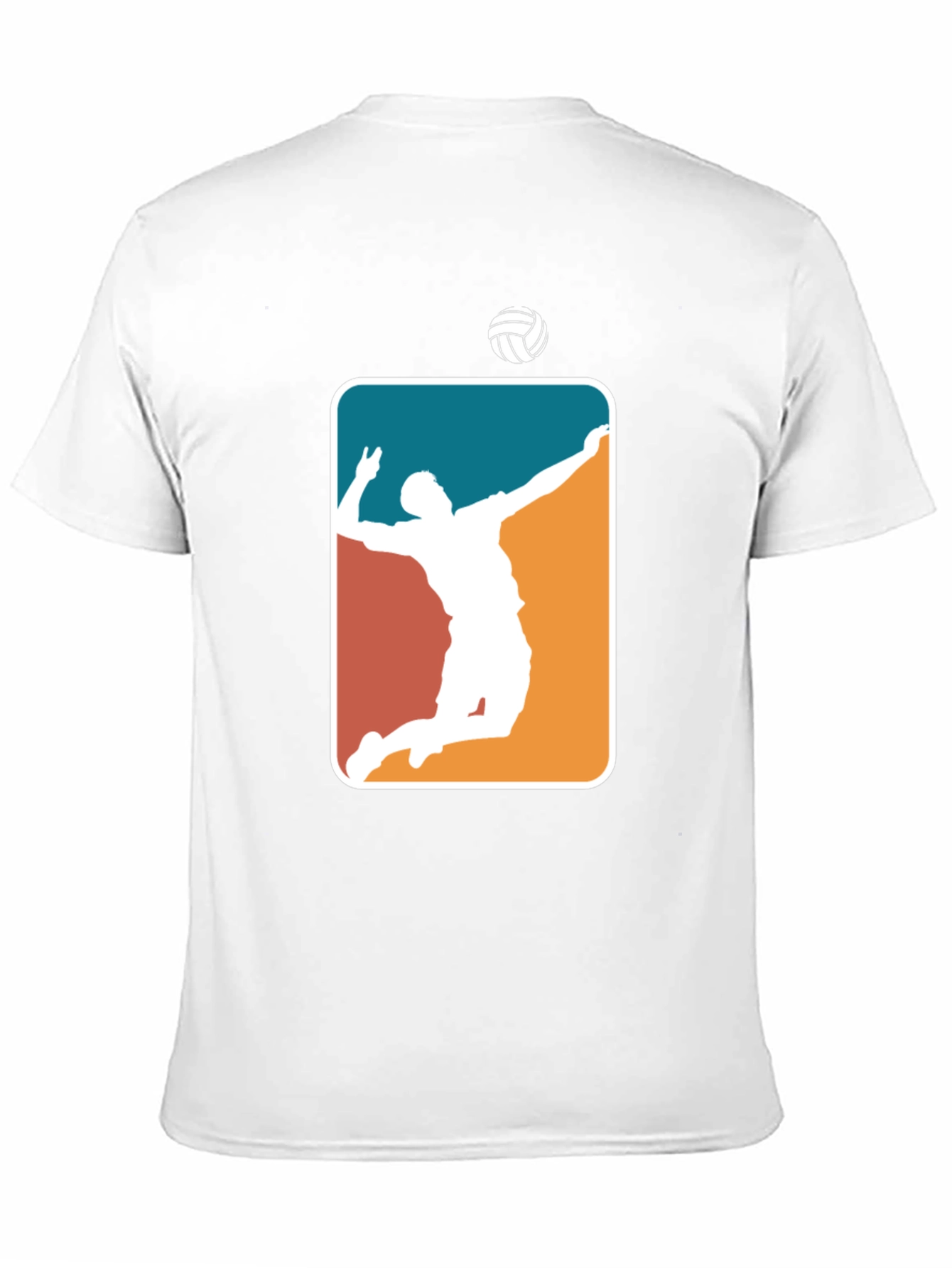 Volleyball Player Graphic Tee - Athletic Fit