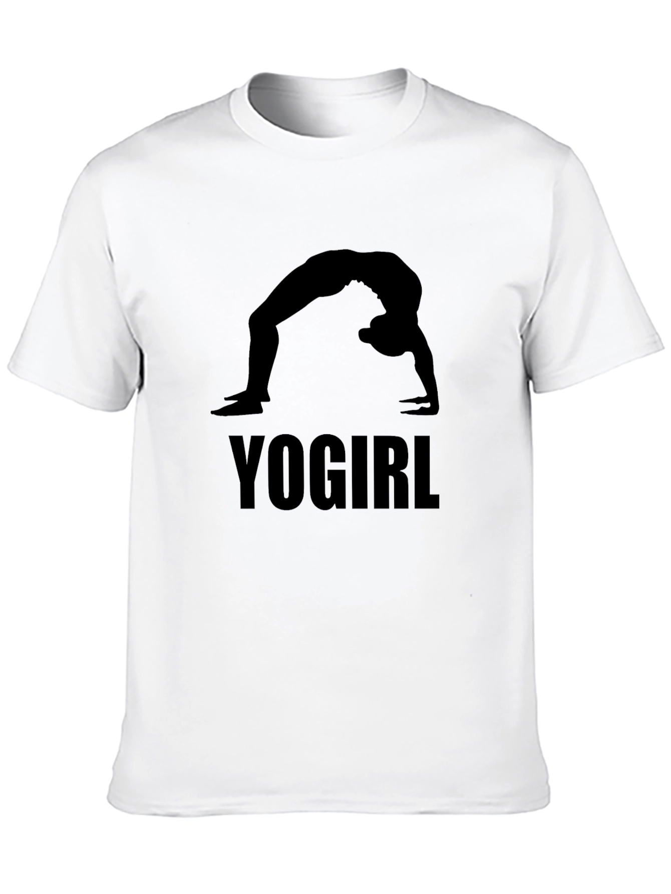 Yogirl T-Shirt - Black Yoga Graphic Tee