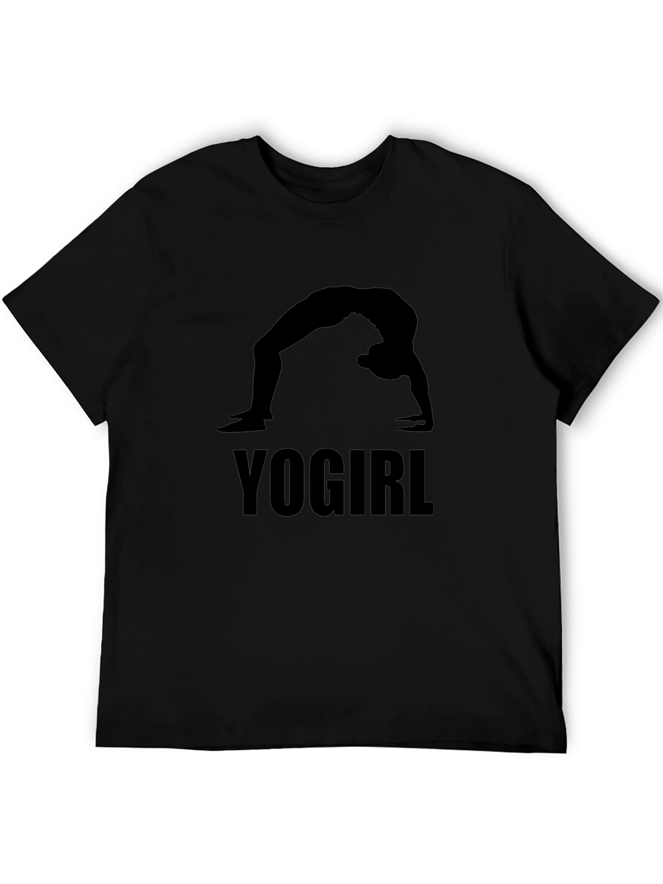 Yogirl T-Shirt - Black Yoga Graphic Tee