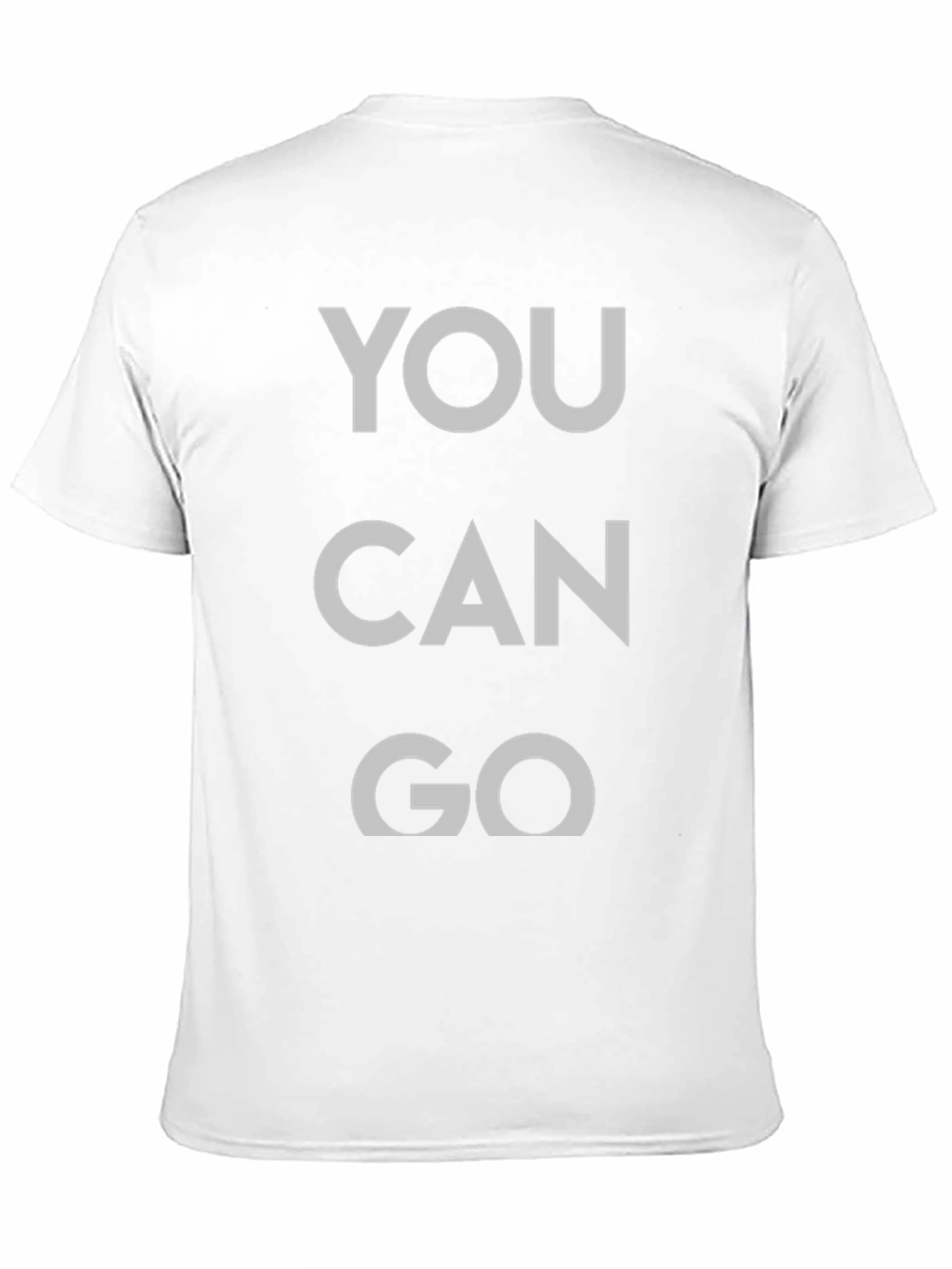 You Can Go Graphic Tee - Black Cotton T-Shirt