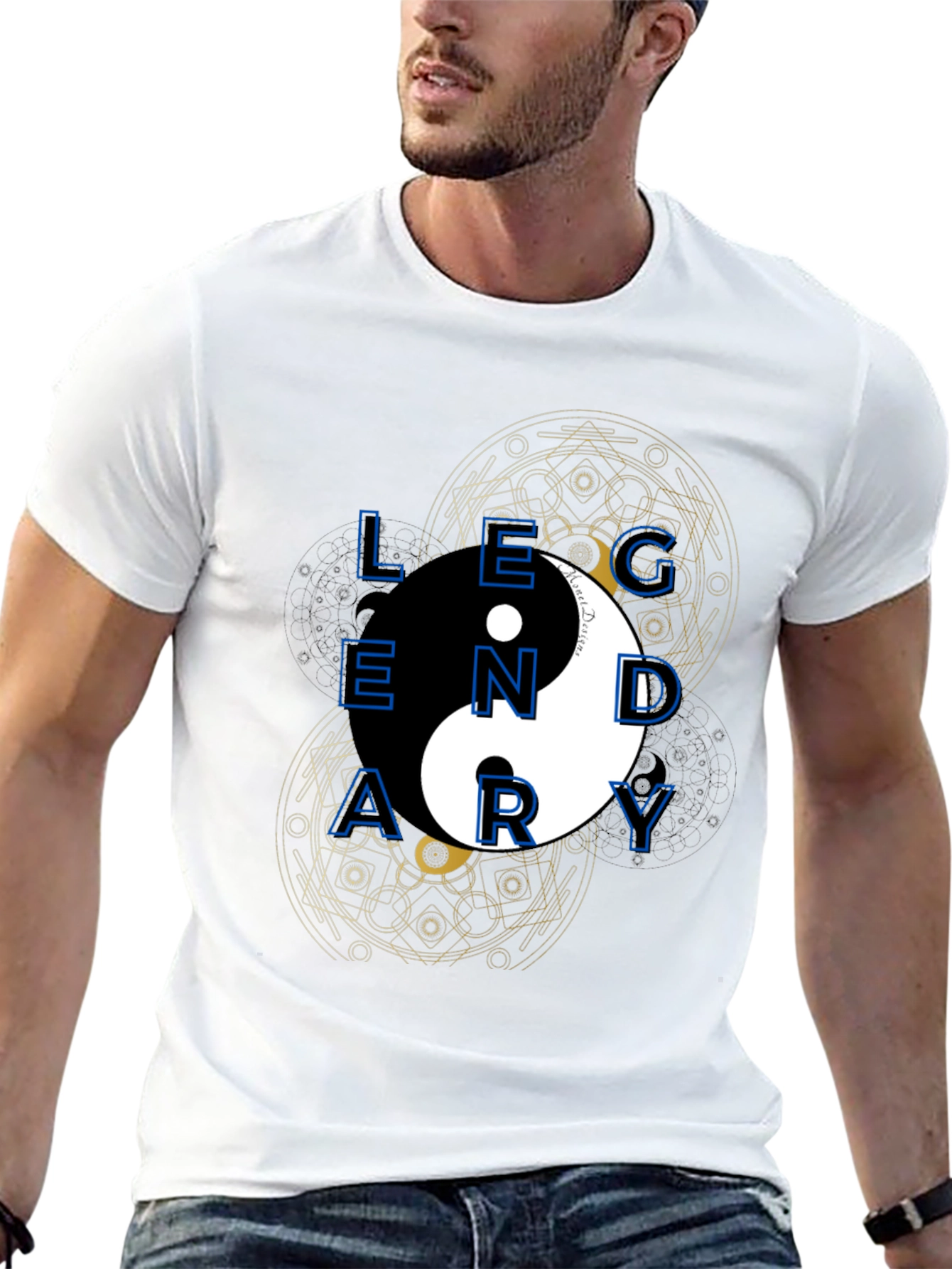 Yin Yang Legendary Graphic T-Shirt