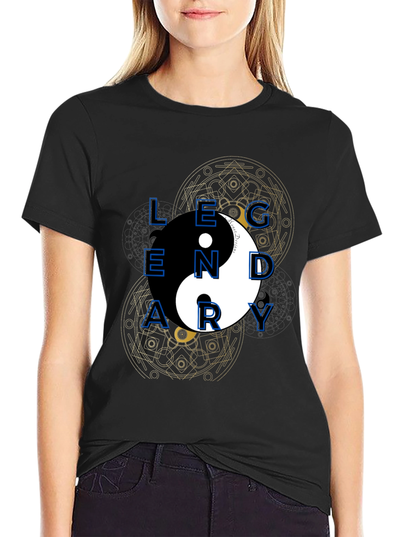 Yin Yang Legendary Graphic T-Shirt