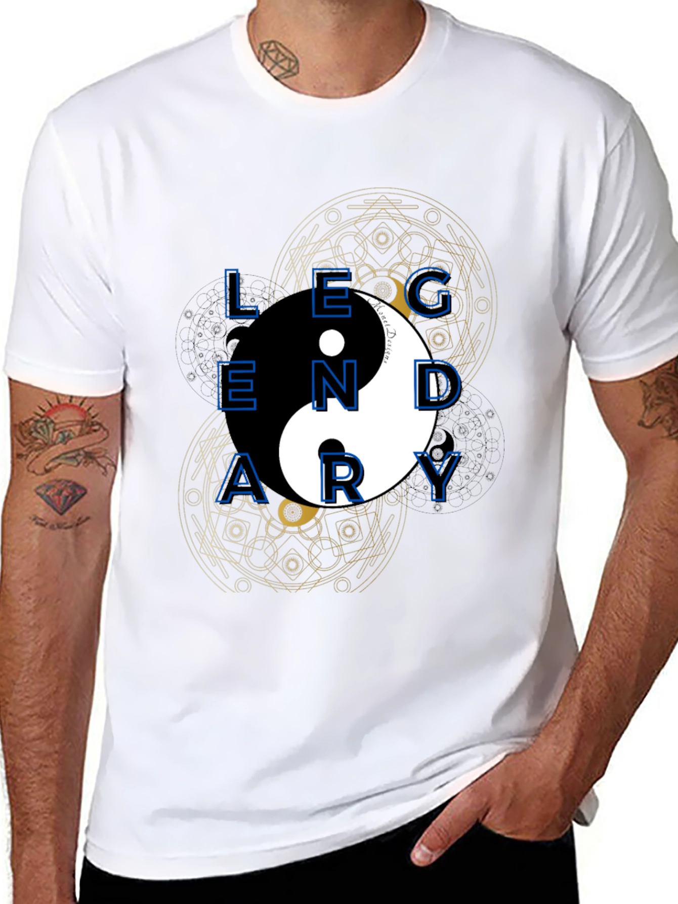 Yin Yang Legendary Graphic T-Shirt