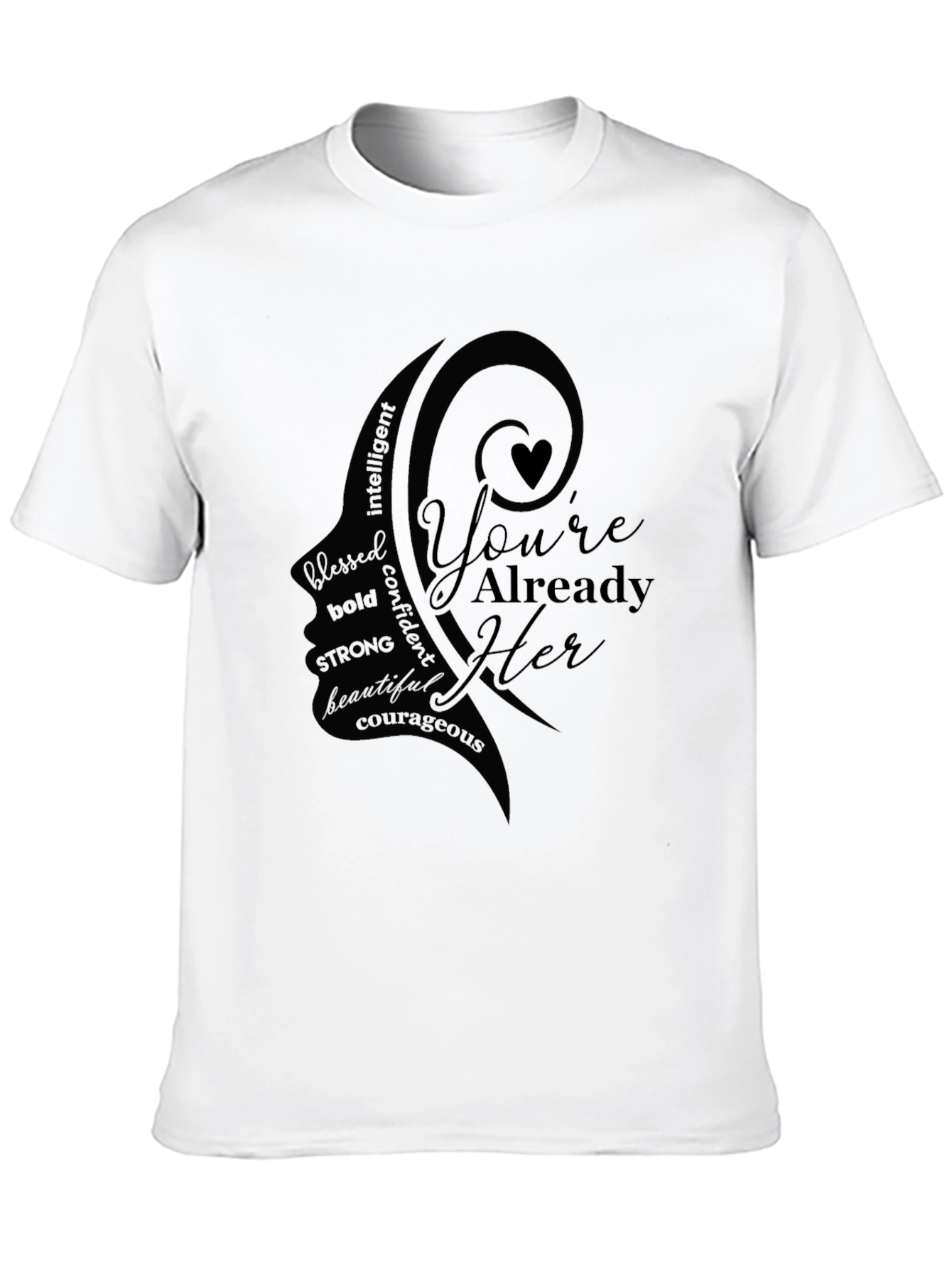 Empowering Womans Silhouette T-Shirt