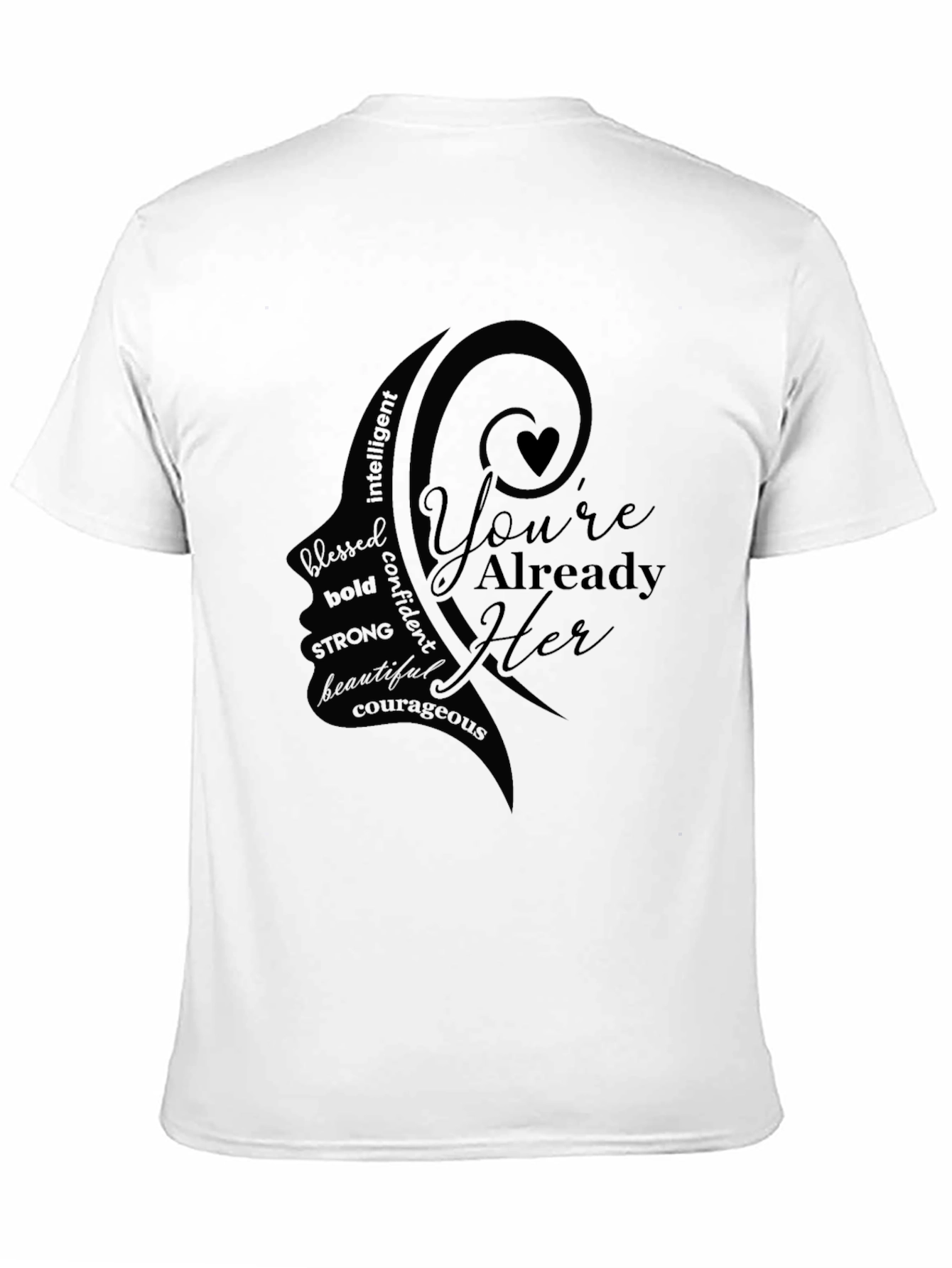 Empowering Womans Silhouette T-Shirt