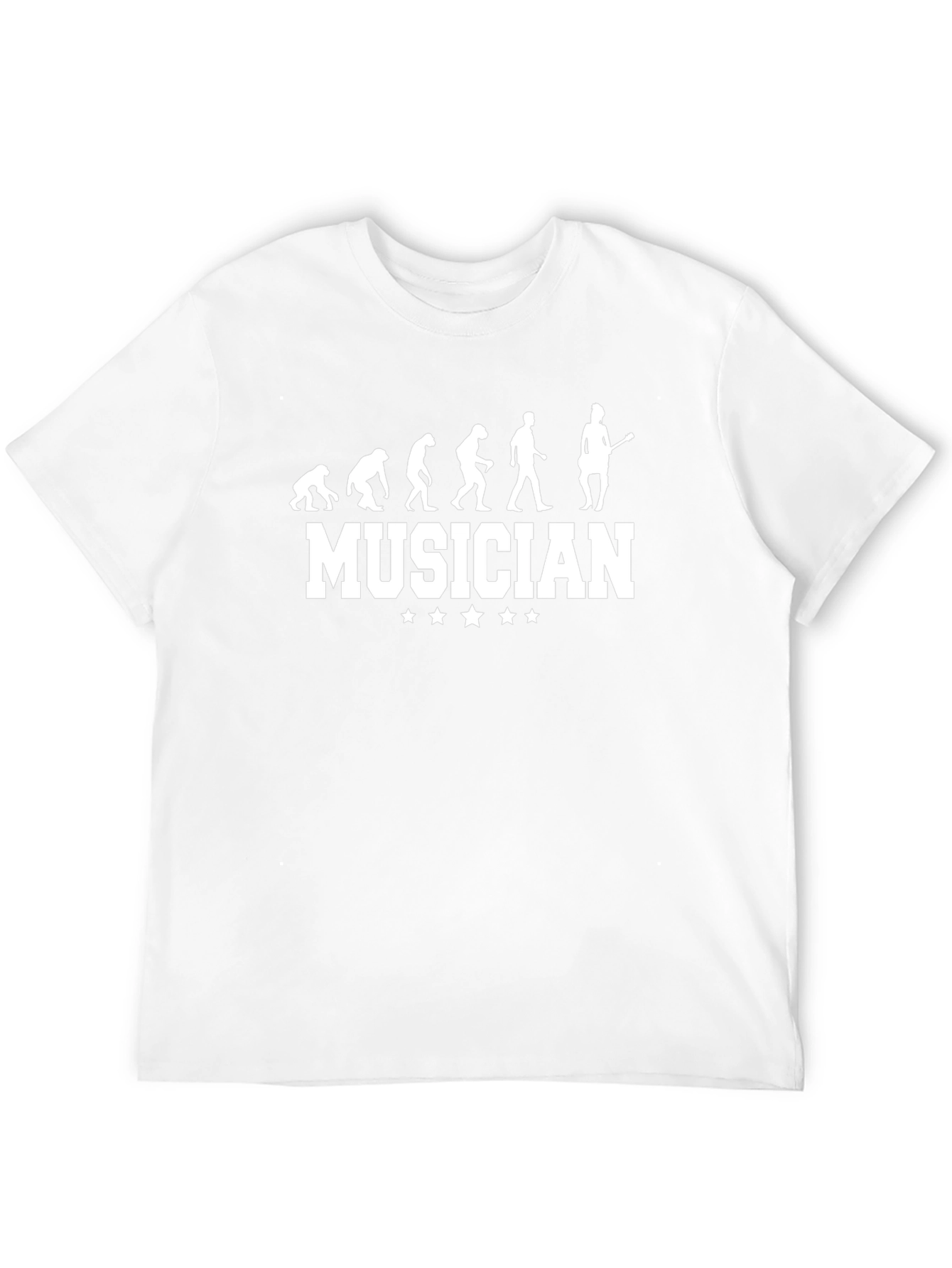 Musician Evolution Graphic T-Shirt