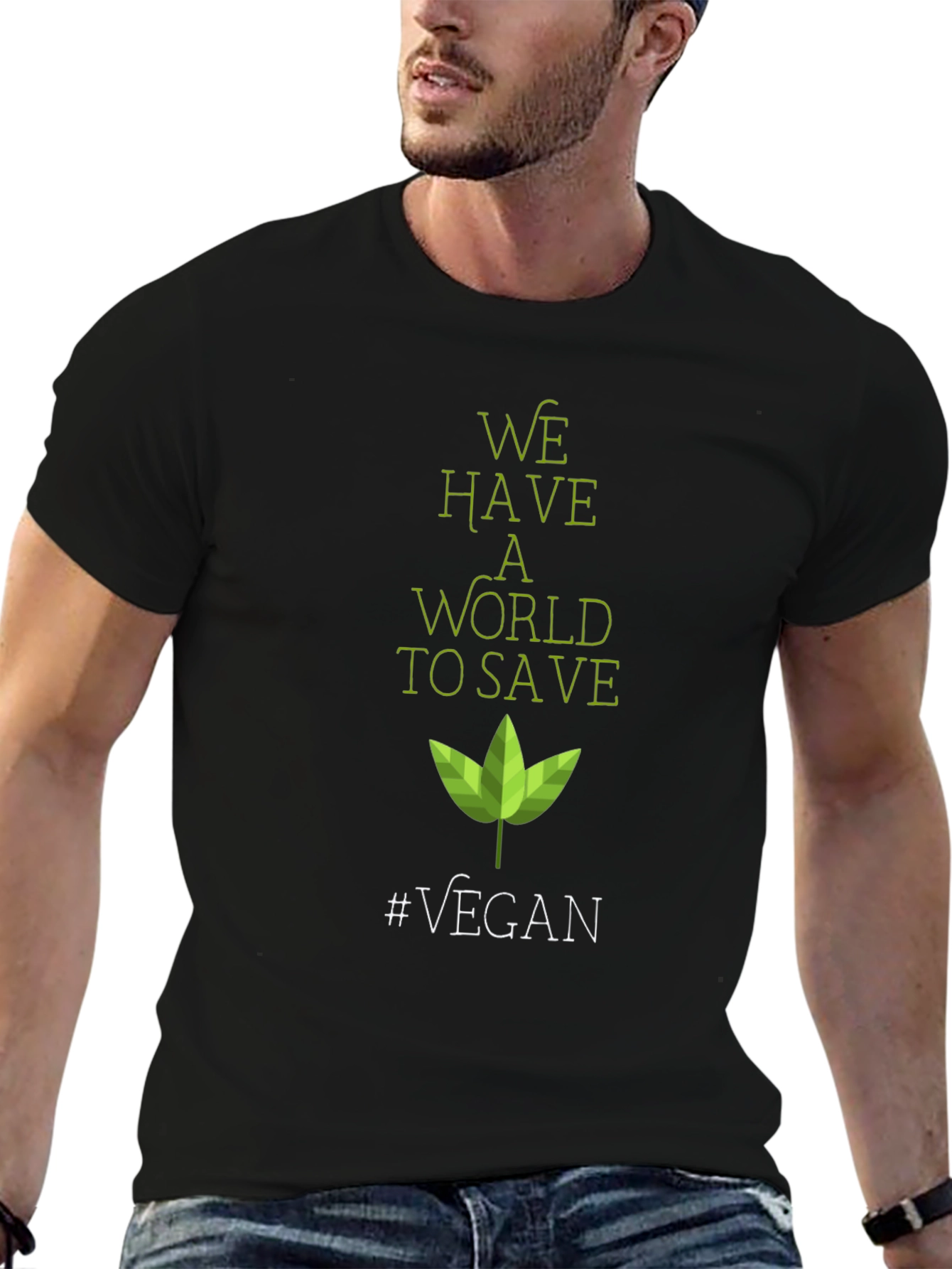 Eco-Friendly Vegan T-Shirt: Save the World