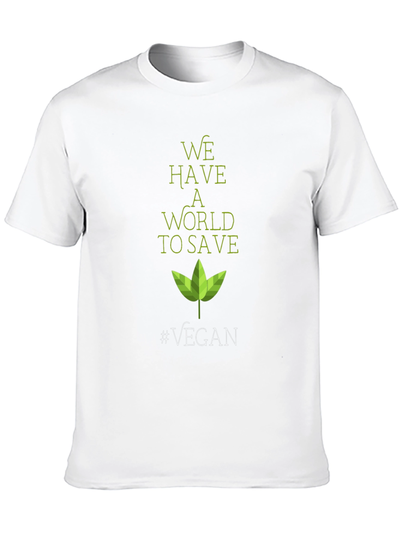 Eco-Friendly Vegan T-Shirt: Save the World