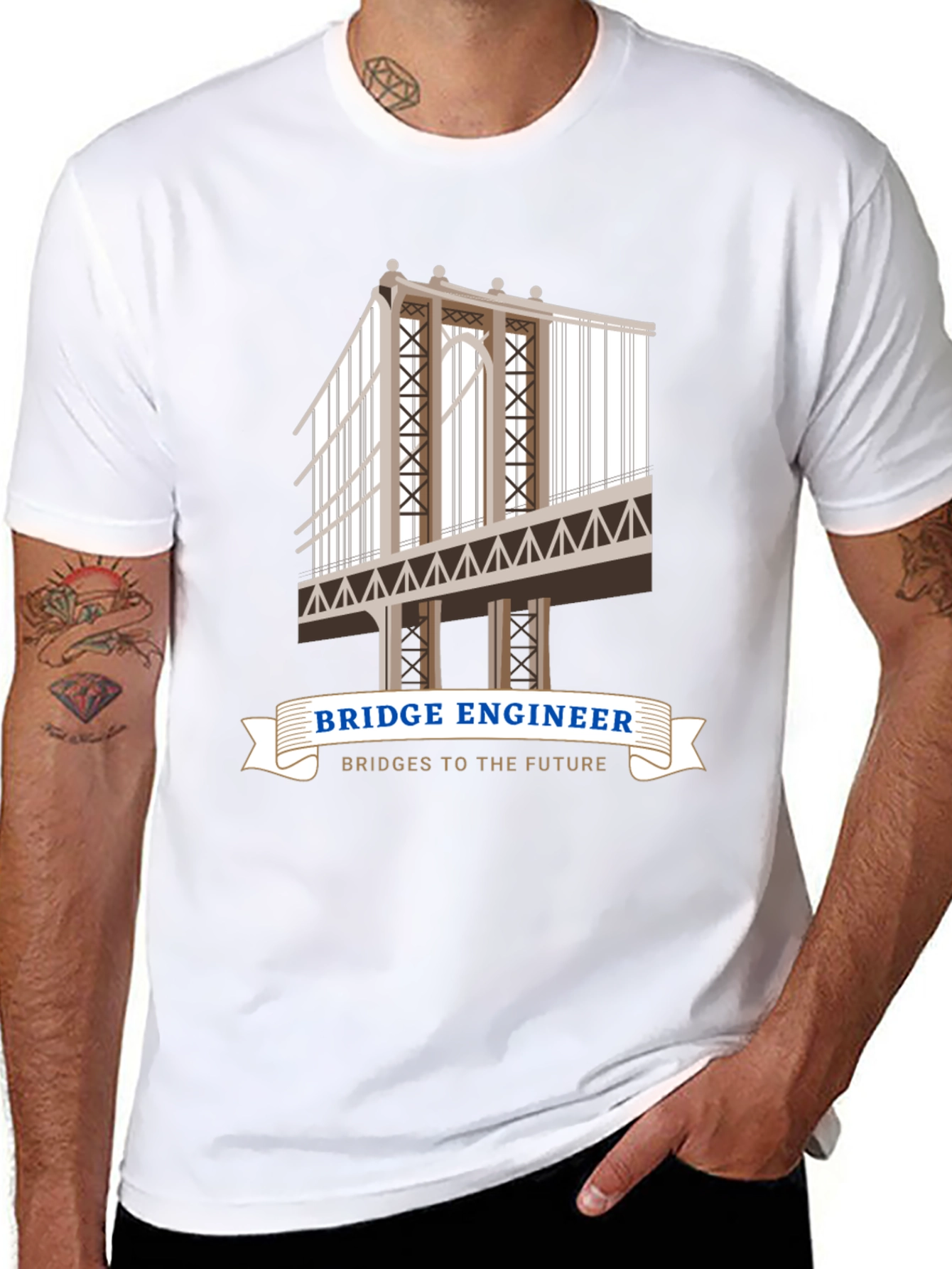 Bridge Engineer T-Shirt - Bridges to the Future!