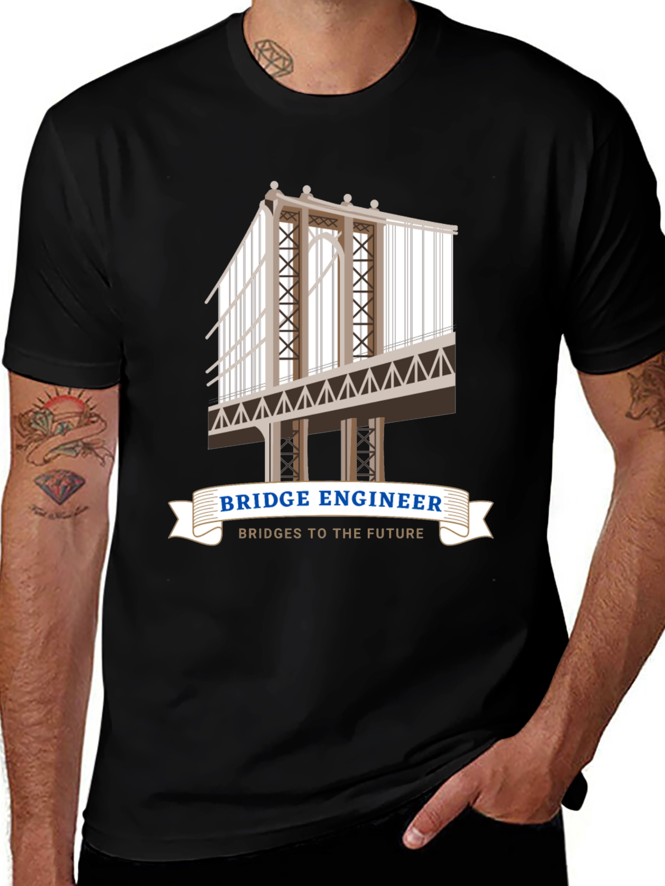 Bridge Engineer T-Shirt - Bridges to the Future!