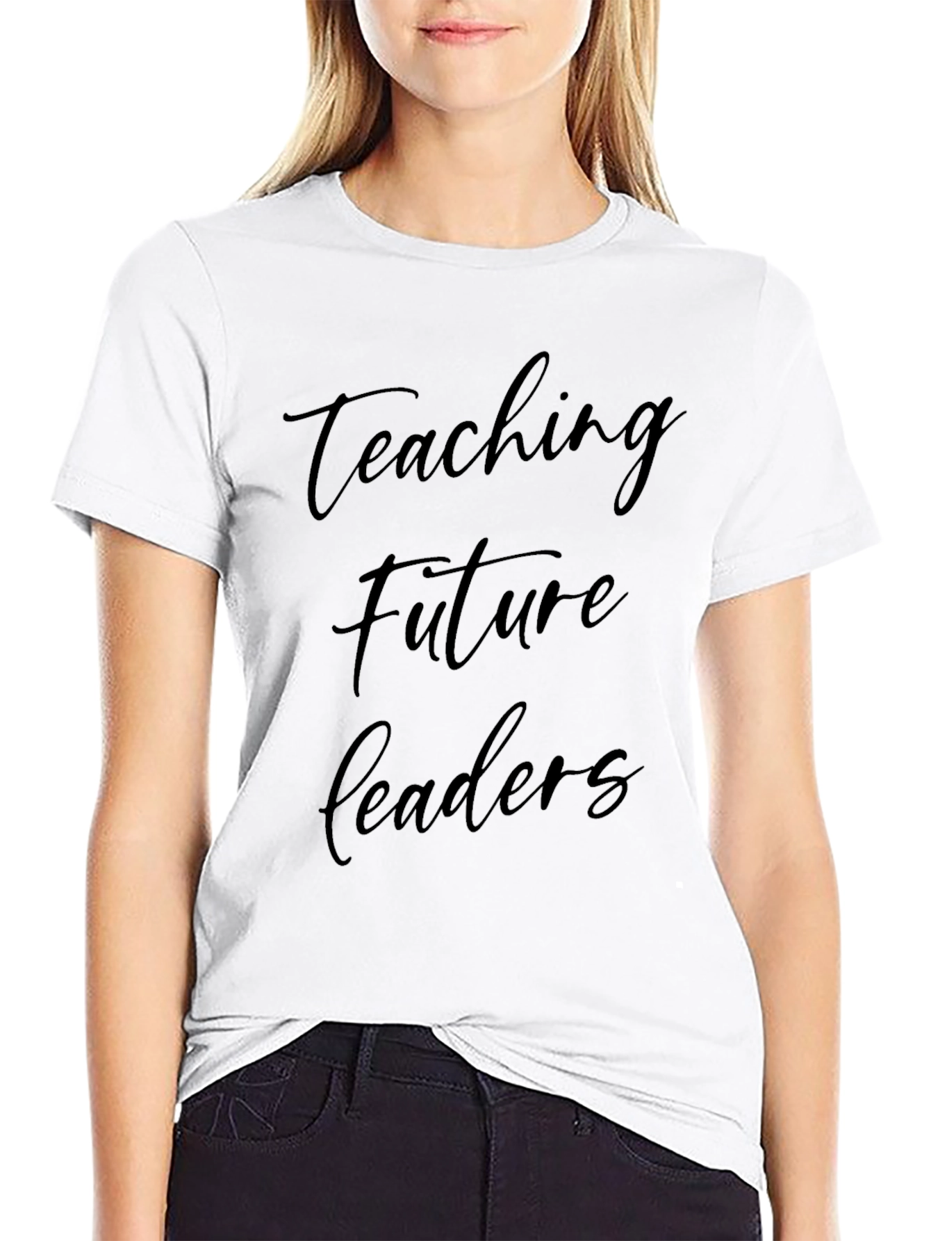 Teaching Future Leaders Black T-Shirt